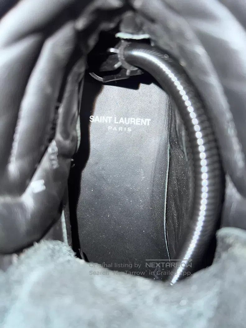 Saint Laurent Paris Saint Laurent Paris Black Carved Studs Buckle High Top Ska Size US 10 / EU 43 - 7 Thumbnail