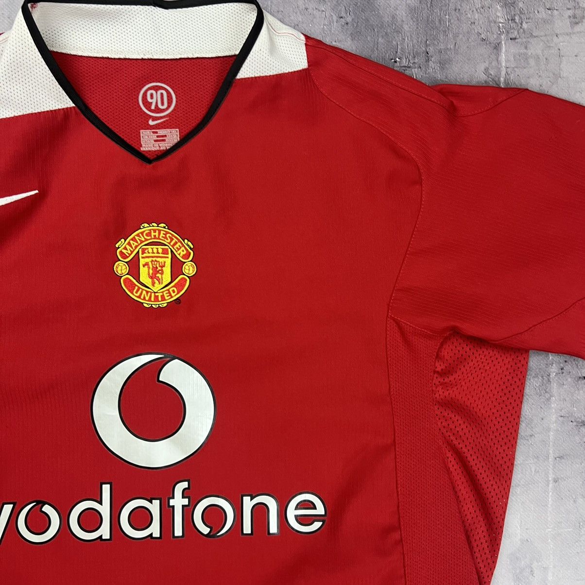 Nike Rare! Manchester United Nike Soccer Jersey Shirt 00s Size US L / EU 52-54 / 3 - 6 Thumbnail