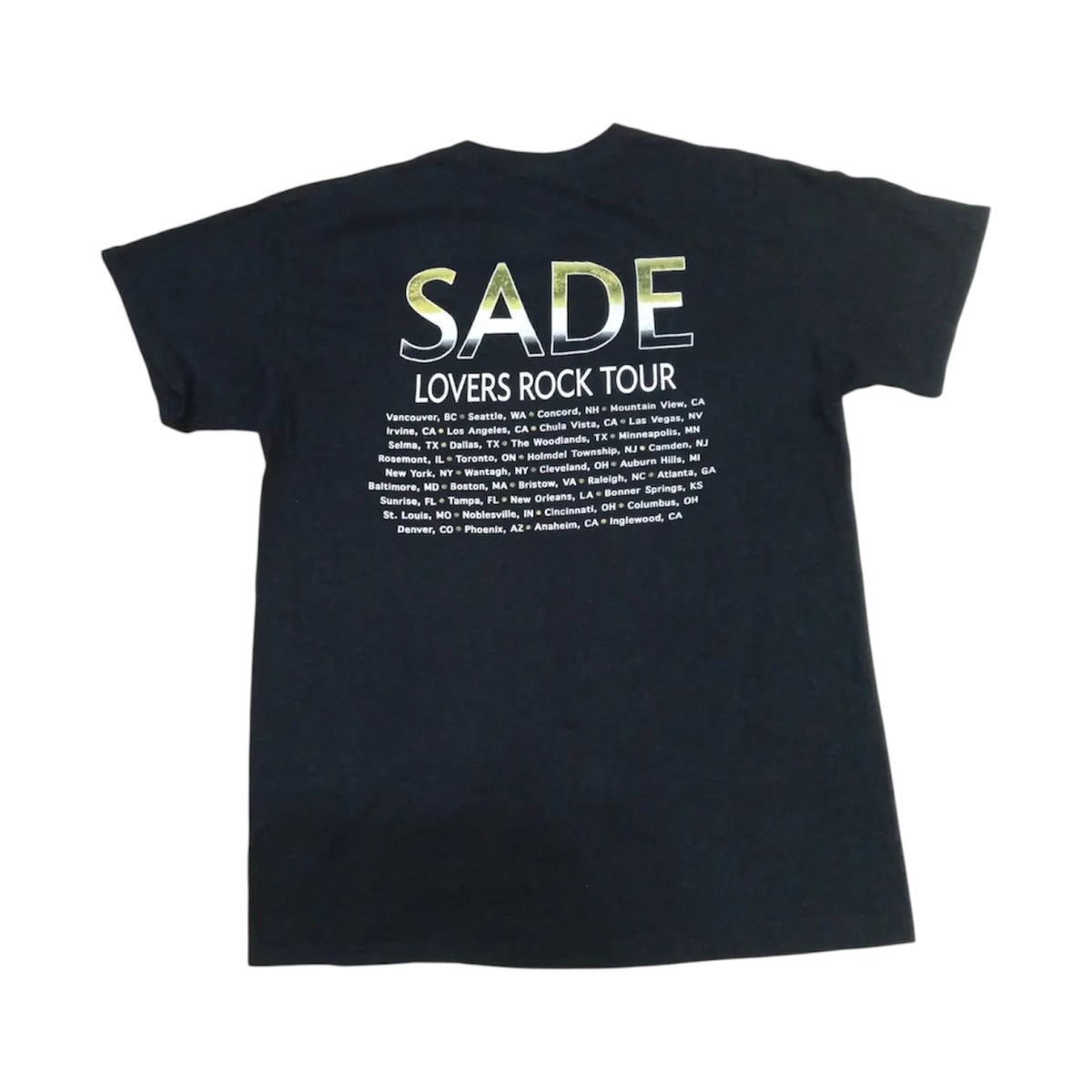 Vintage Sade Lovers Rock Tour Bravado T Shirt Size US M / EU 48-50 / 2 - 2 Thumbnail
