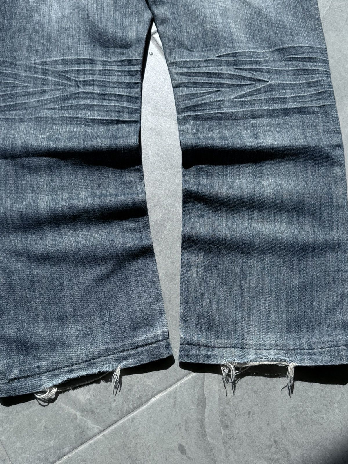 Hedi Slimane Vintage Hedi Slimane Style Washed Distressed Denim Jeans Size US 32 / EU 48 - 7 Thumbnail