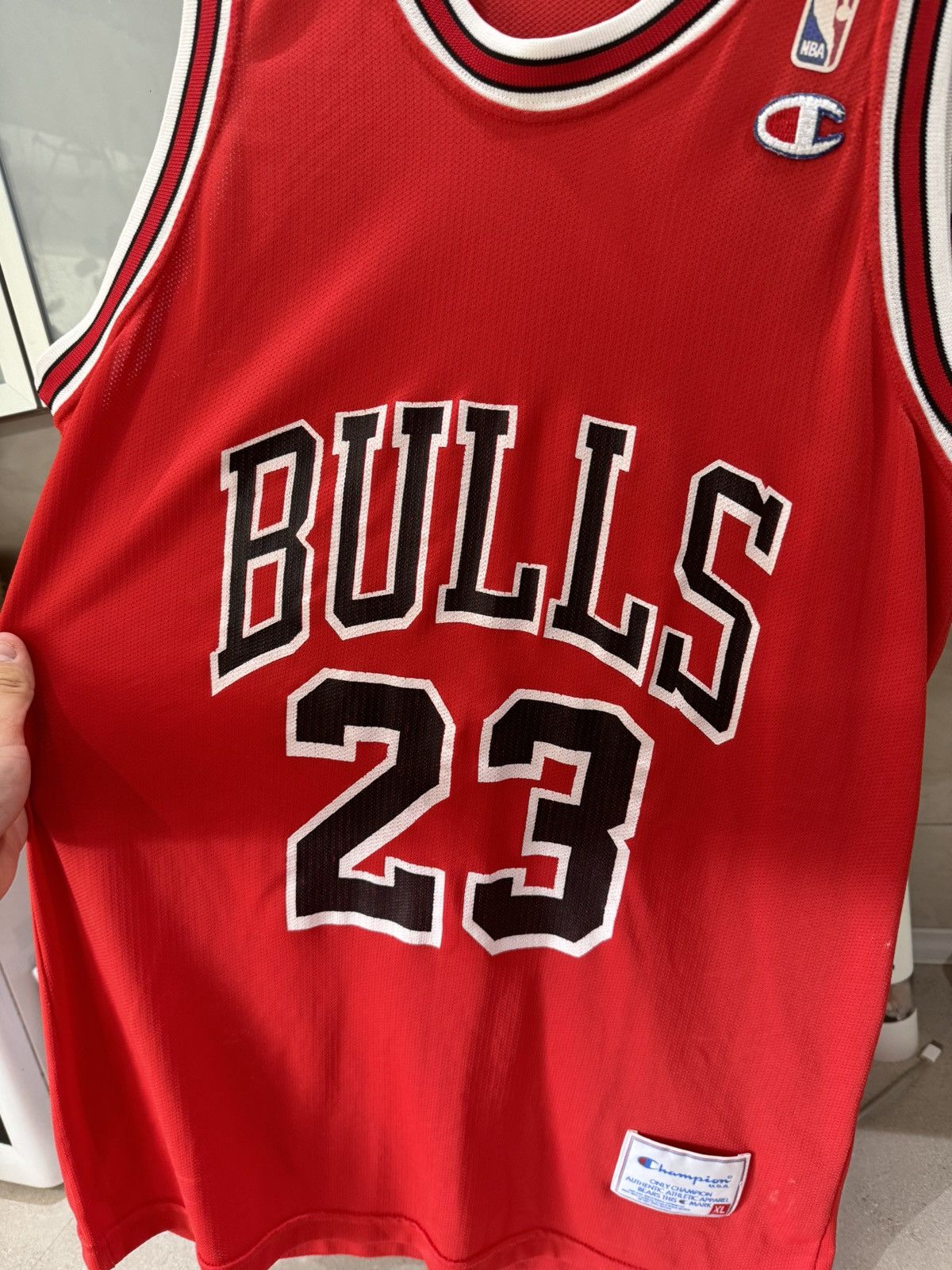 Champion × NBA × Vintage Michael Jordan #23 Champion nba Jersey Size US XL / EU 56 / 4 - 2 Thumbnail