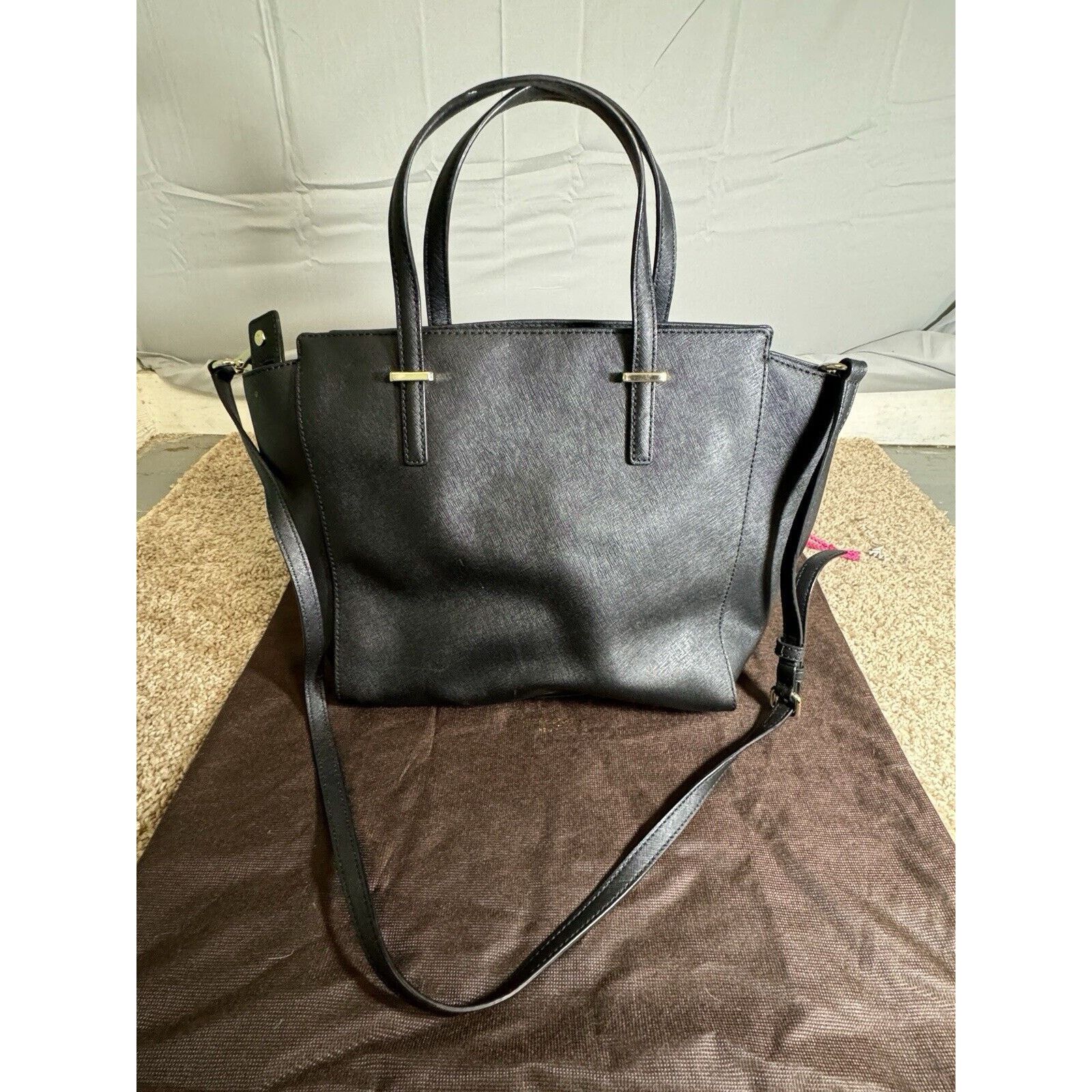 Kate Spade kate spade new york Kitt Tote Bag - Black, Large Size ONE SIZE - 4 Thumbnail