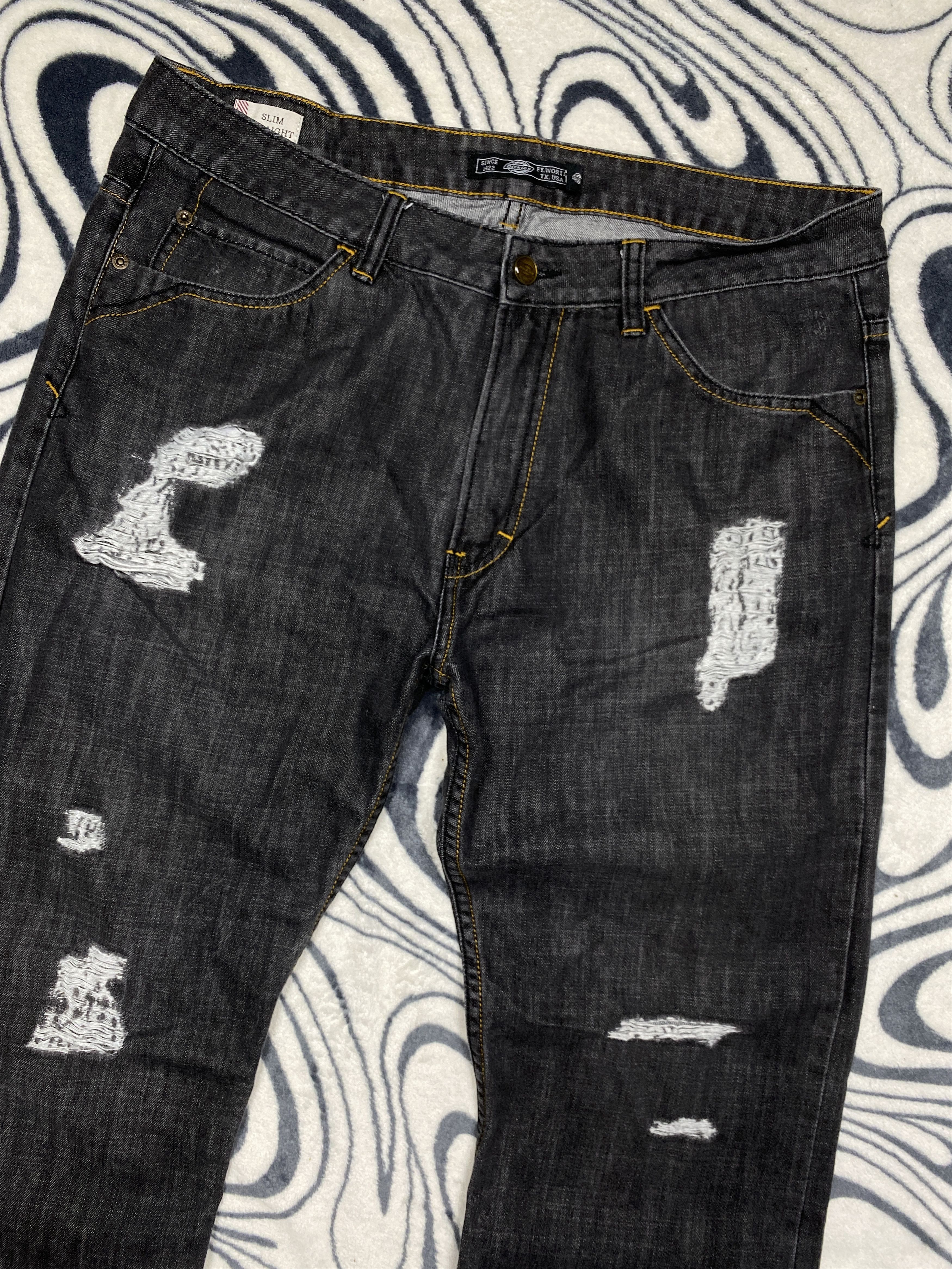 Dickies Dickies Vintage Mens Denim Pants Y2K Jeans Size US 36 / EU 52 - 2 Thumbnail