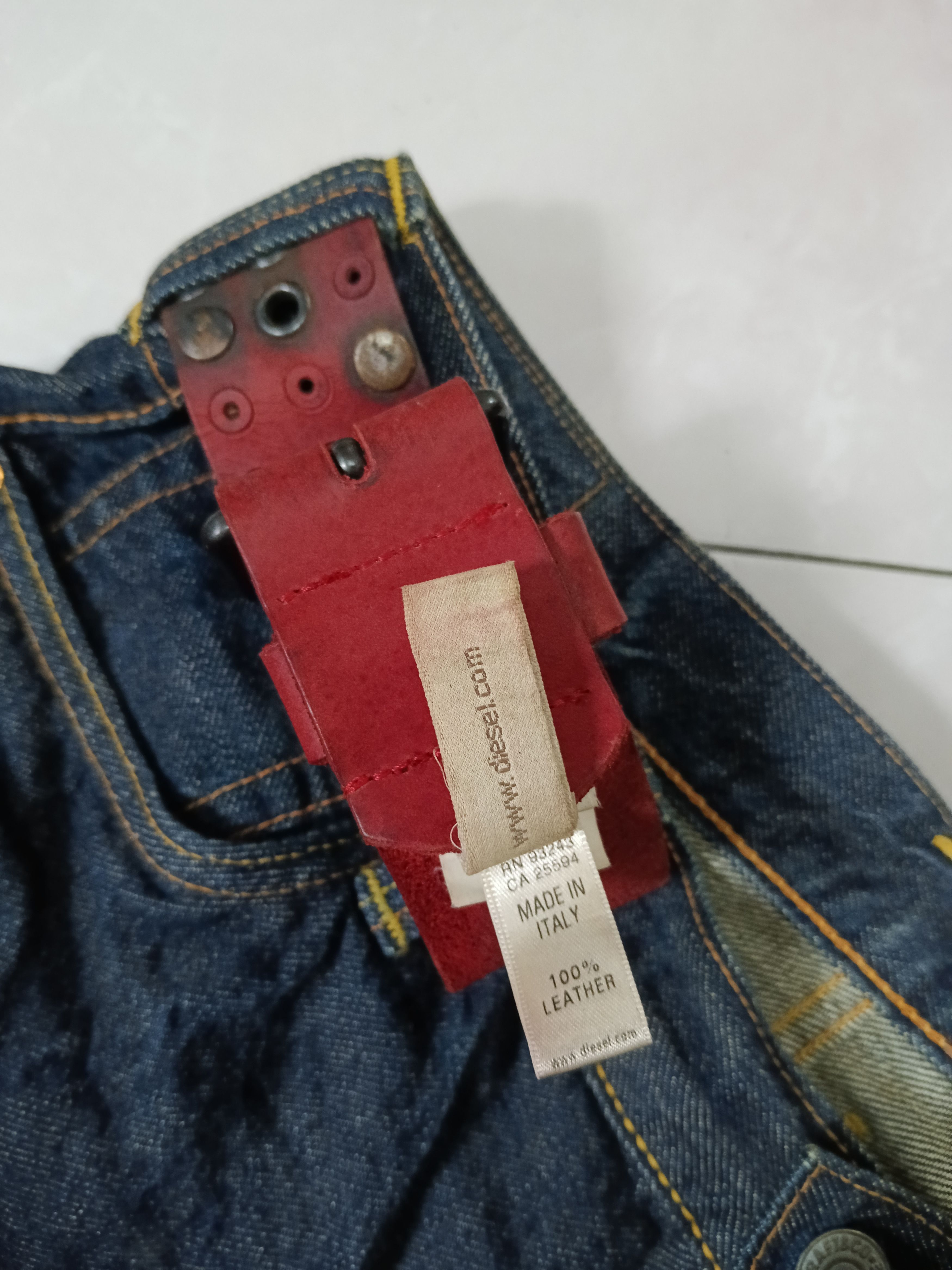 Diesel × Leather DIESEL LEATHER STUDDED BELT Size ONE SIZE - 11 Thumbnail