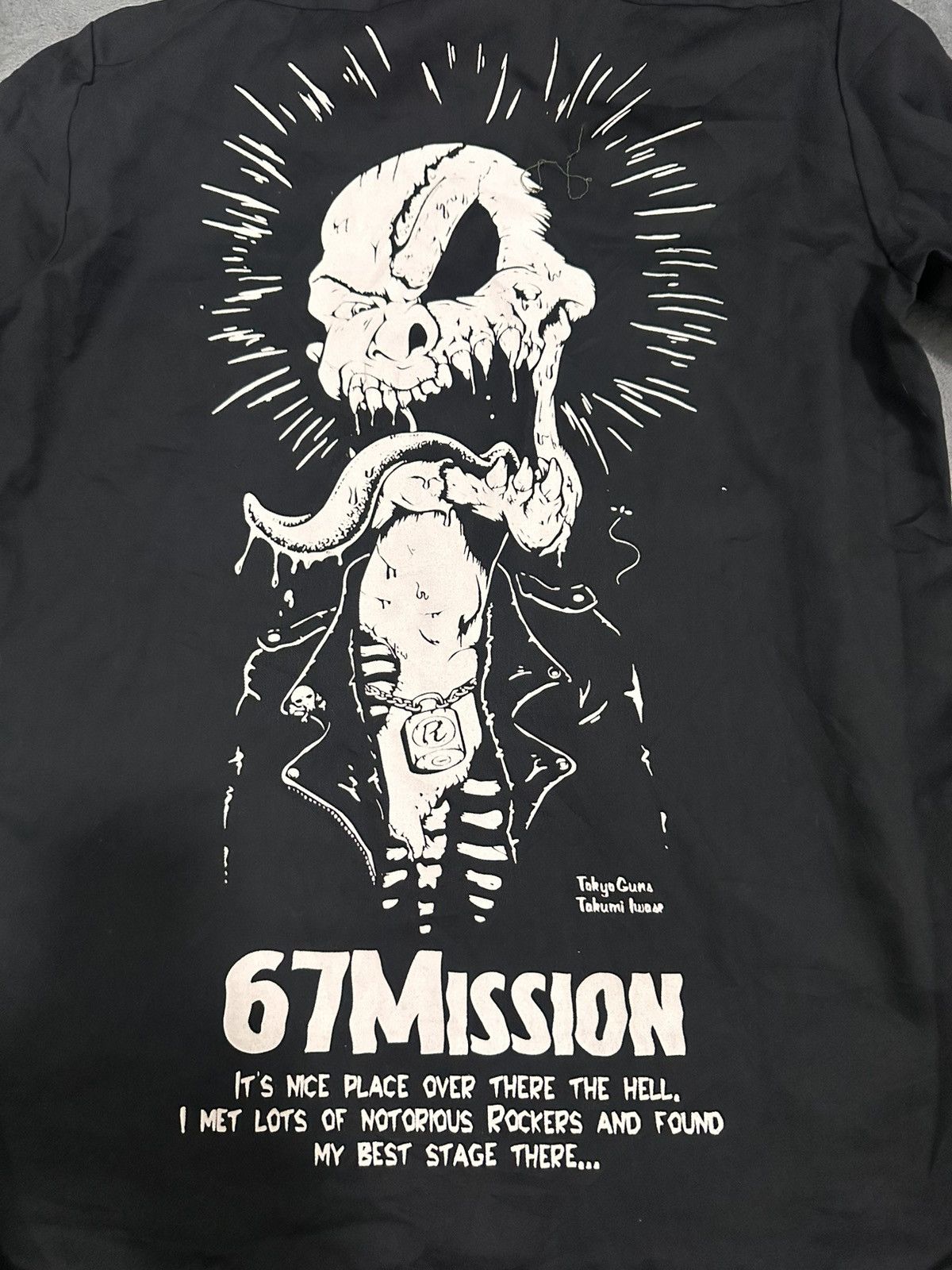 Dickies Dickies X 67 Mission X TokyoGuns Black Workwear Shirt Size US L / EU 52-54 / 3 - 11 Thumbnail