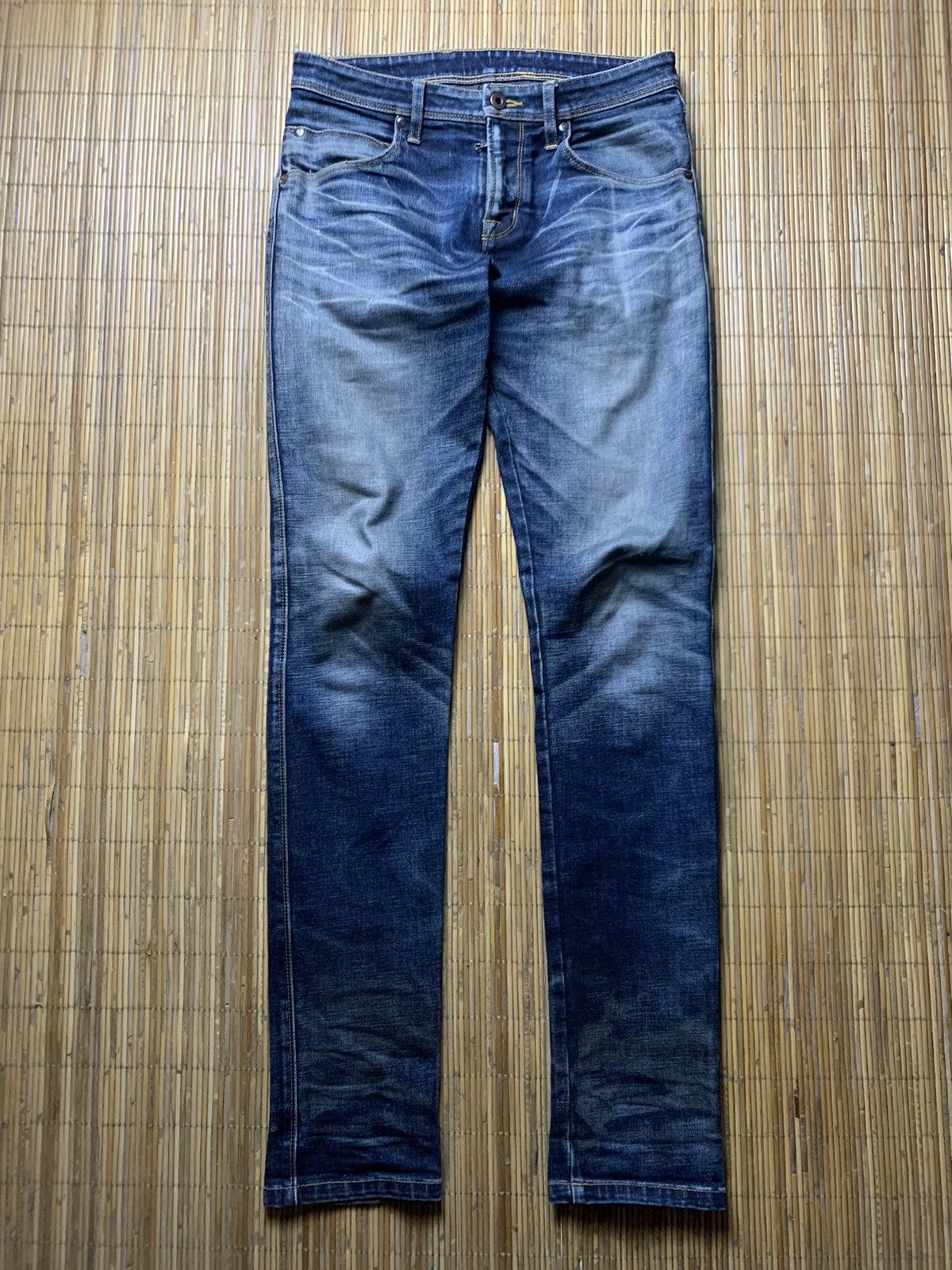 image of Backlash x Isamu Katayama Backlash Isamu Katayama Skinny Pants in Denim, Men's (Size 29)