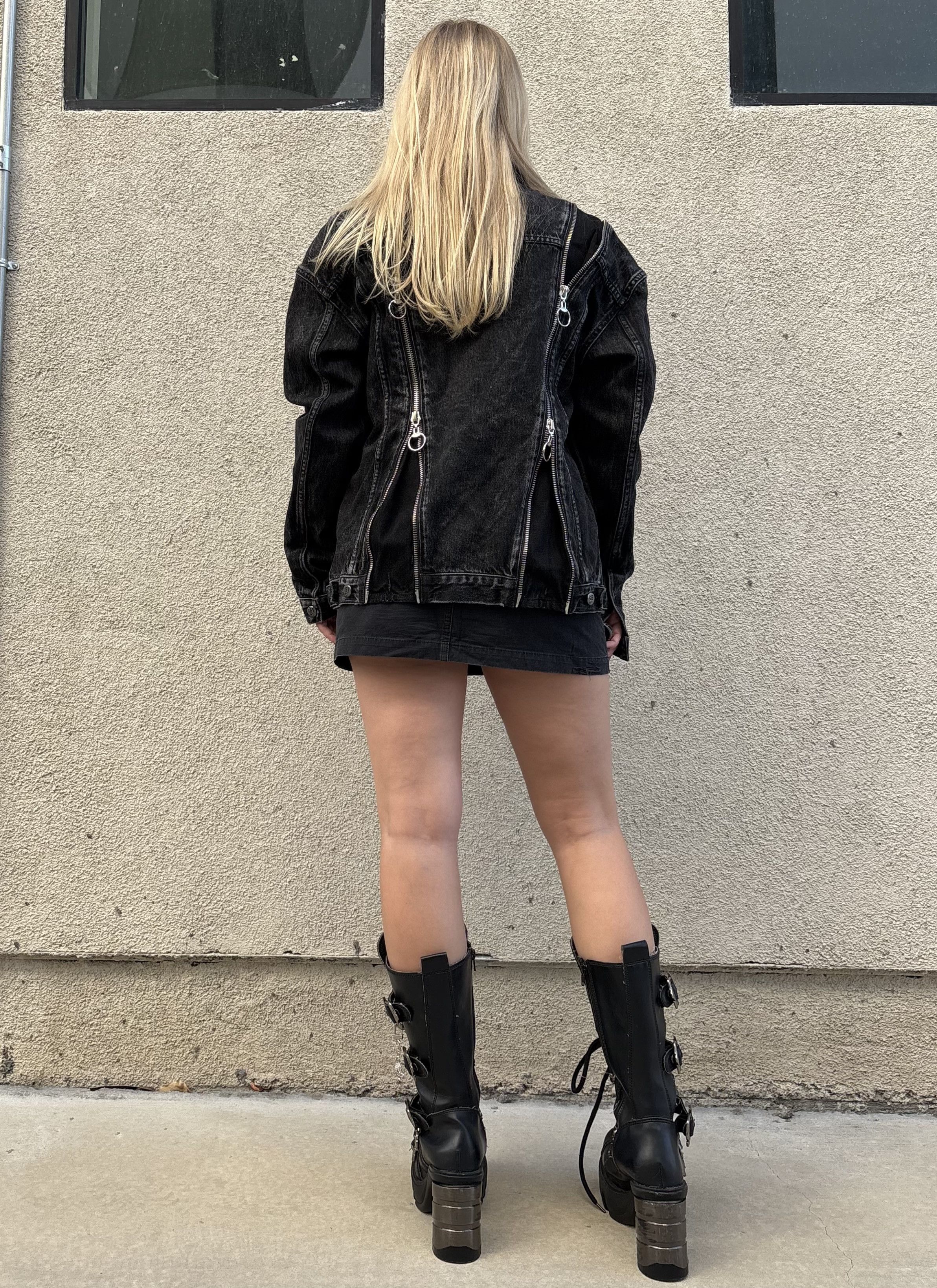 Vintage Dead. Than. Cool. Charcoal Zipper Jacket Size US S / EU 44-46 / 1 - 6 Thumbnail