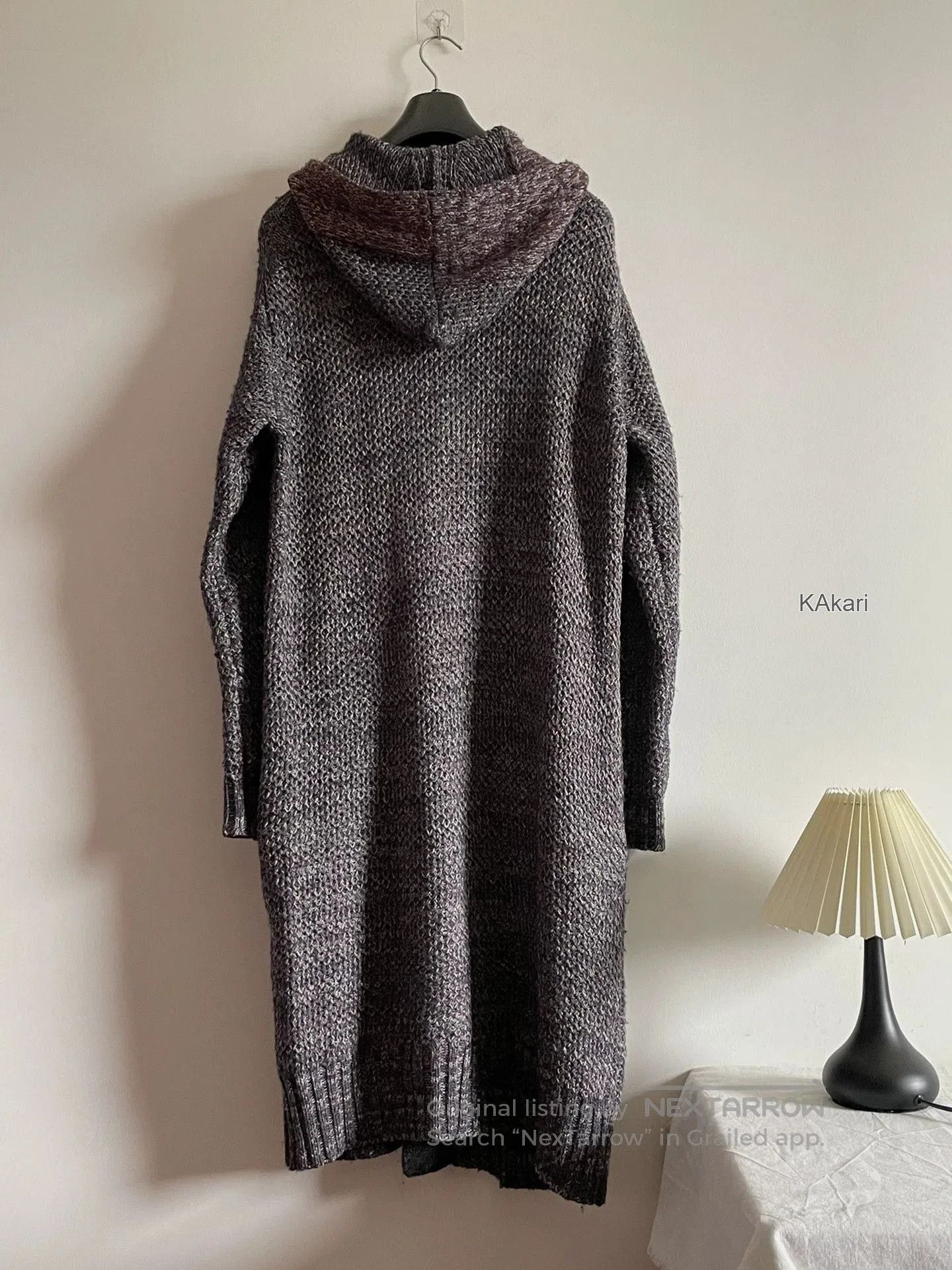 Yohji Yamamoto Long Knit Button. Size US L / EU 52-54 / 3 - 6 Thumbnail