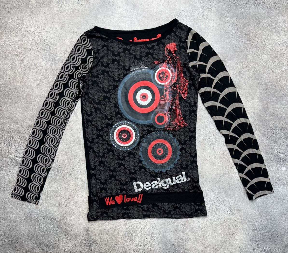 Desigual × Vintage Desigual vintage long sleeve Size S / US 4 / IT 40 - 1 Thumbnail