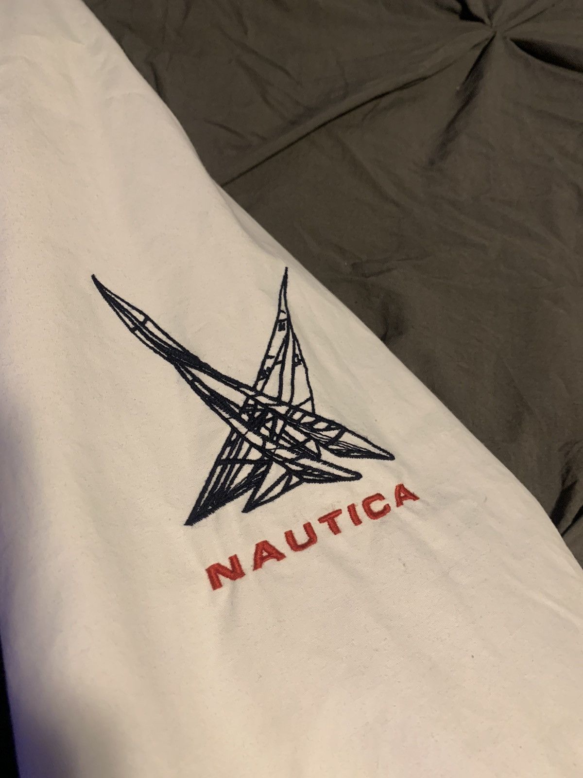 Nautica × Vintage Vintage Nautica Windbreaker Jacket Size US XL / EU 56 / 4 - 2 Thumbnail