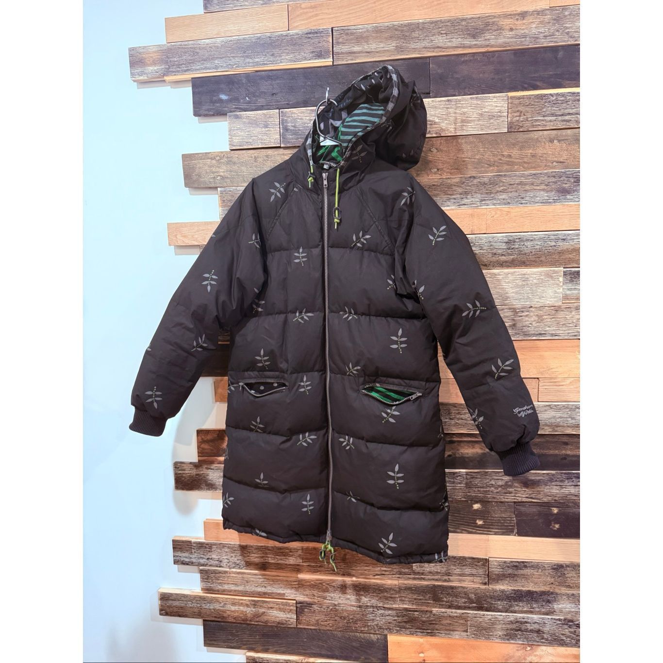 Guru Gudrun Sjoden coat puffer wear signs on sleeves black size S Size S / US 4 / IT 40 - 1 Thumbnail