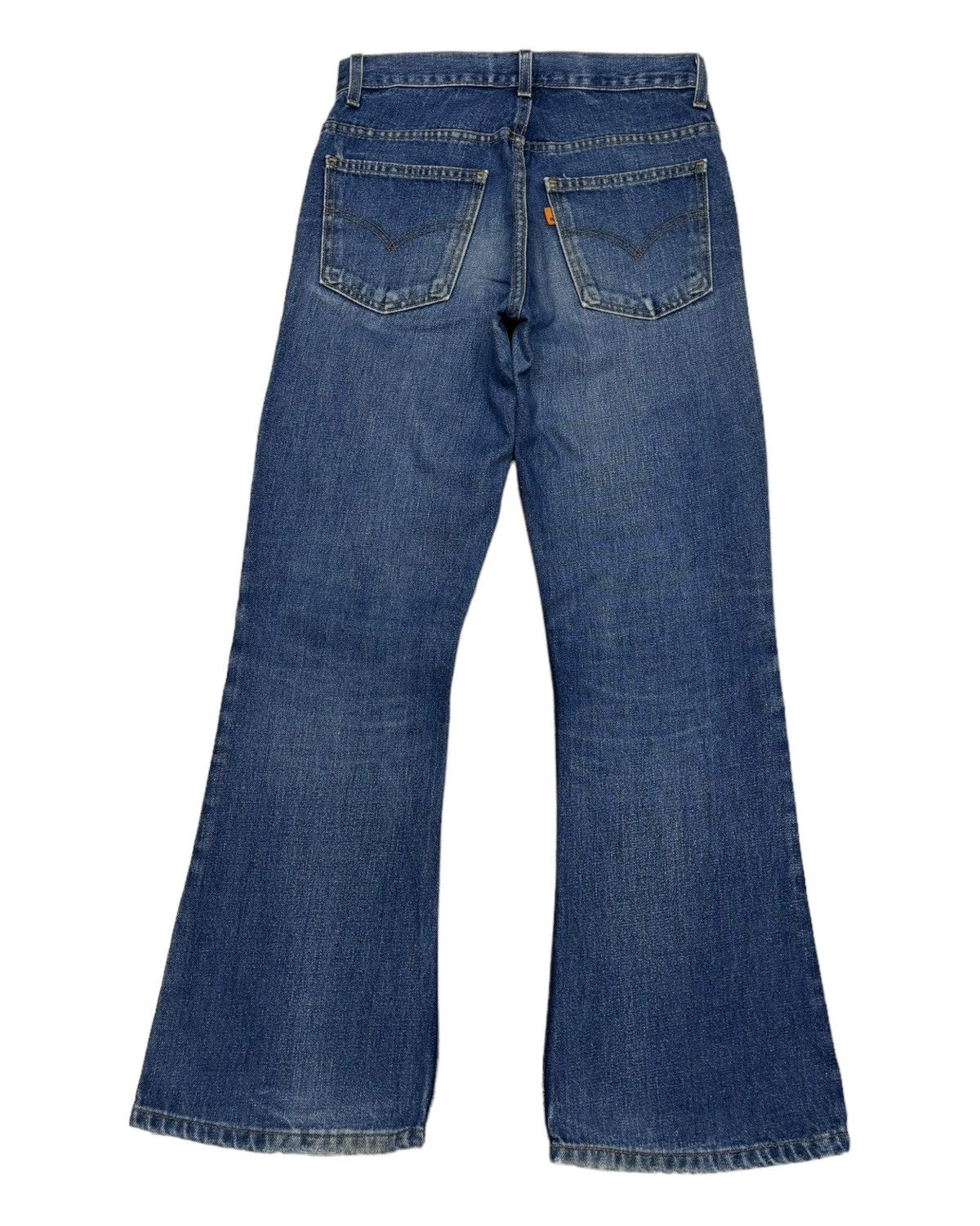 Levi's VINTAGE 80s LEVIS 646 ORANGE TAB BOOTCUT DENIM JEANS Size US 29 - 2 Thumbnail