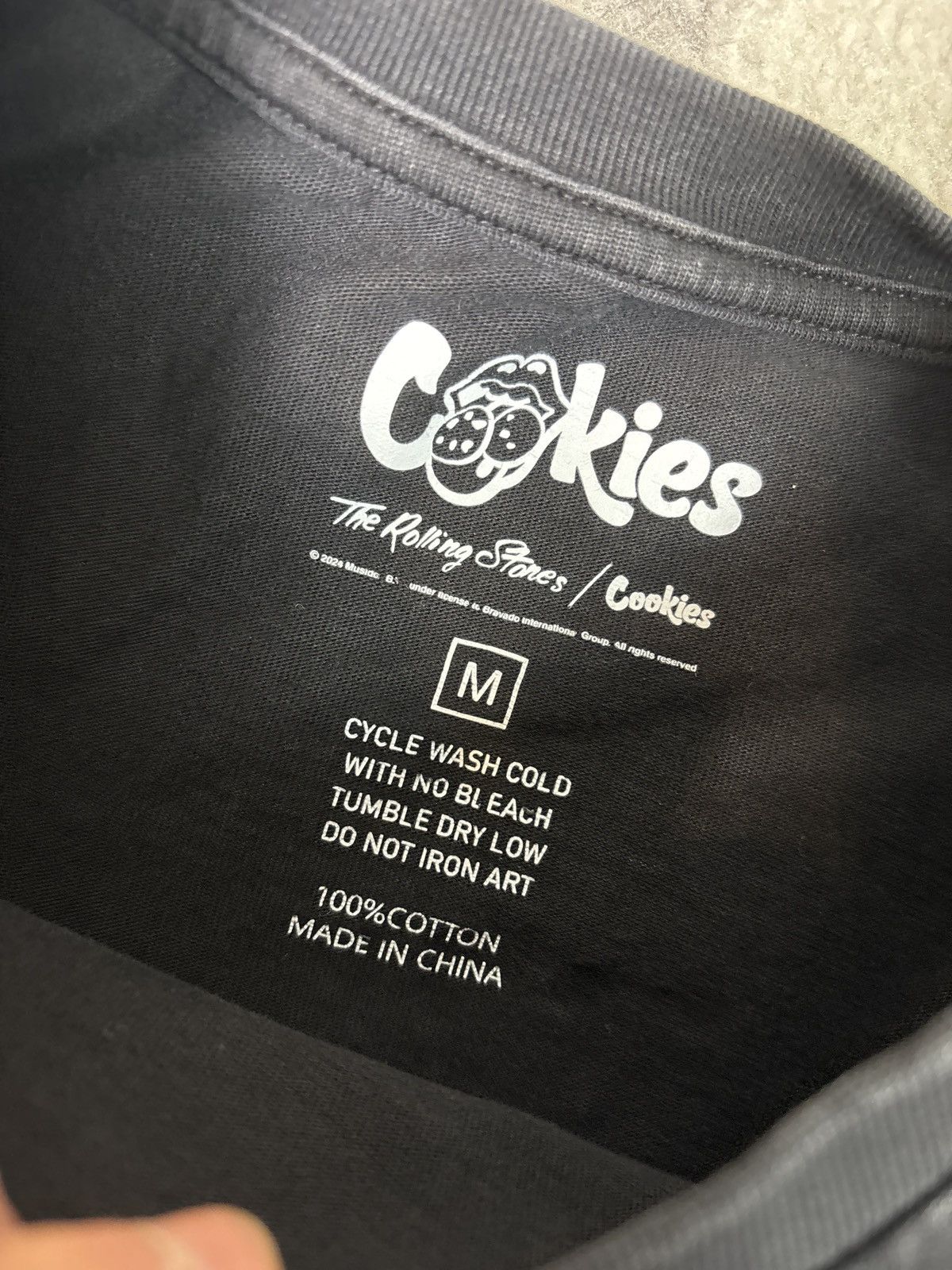 Cookies COOKIES X ROLLING STONES T SHIRT Size US M / EU 48-50 / 2 - 3 Thumbnail