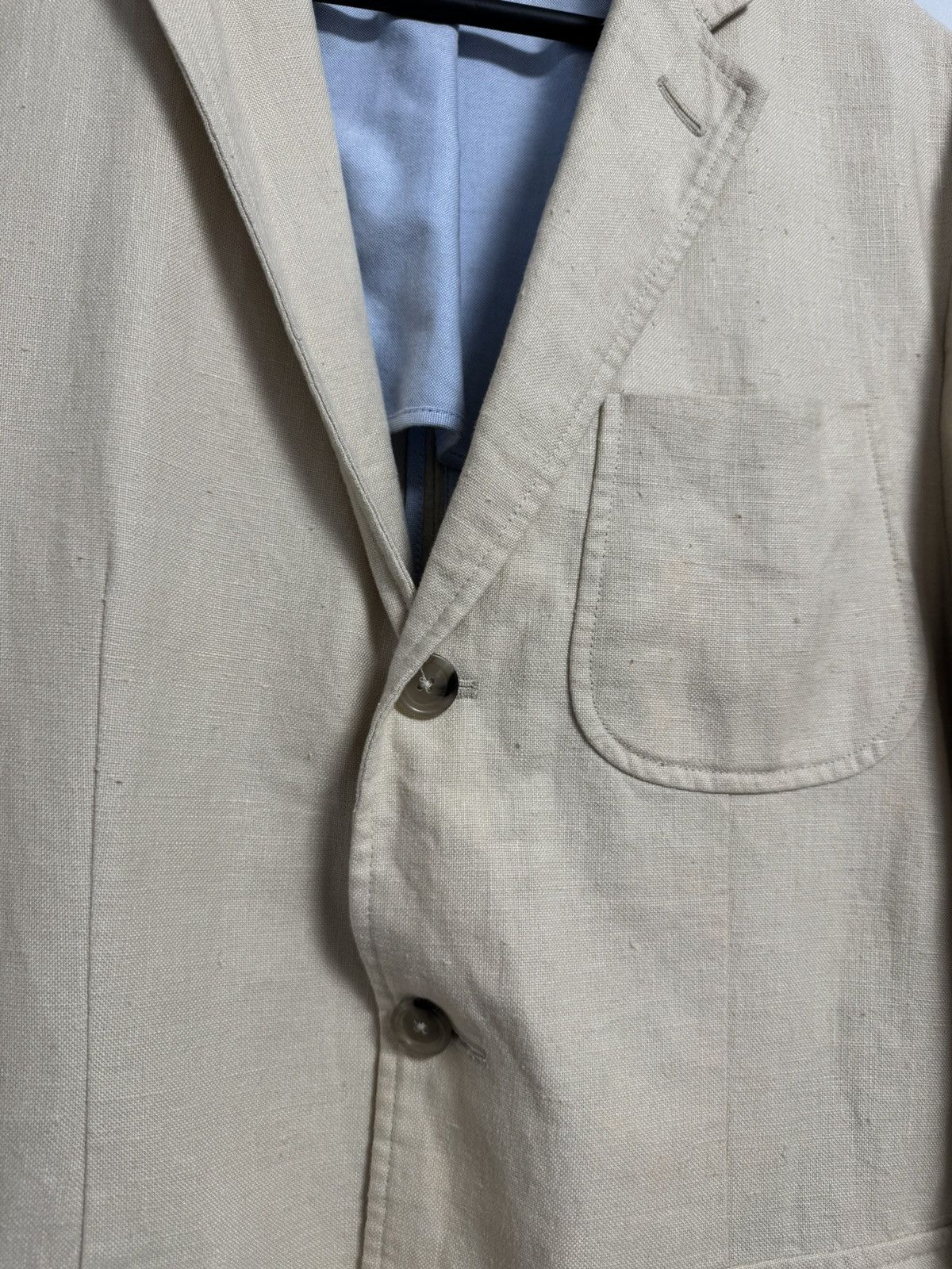 Polo Ralph Lauren Polo Ralph Lauren Blazer Beige Luxury Vintage Size 40R - 5 Thumbnail