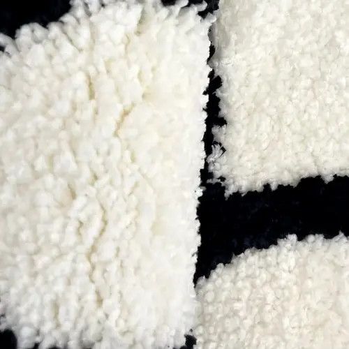 VIBE Design Fluffy Plush Tufted Home Rug Carpet Size ONE SIZE - 5 Thumbnail