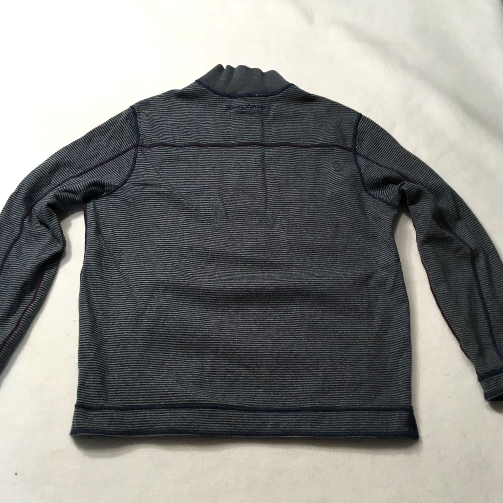 Tommy Bahama Tommy Bahama Shirt Mens L Sweatshirt Navy Zip Casual Sweater striped Size US L / EU 52-54 / 3 - 7 Thumbnail