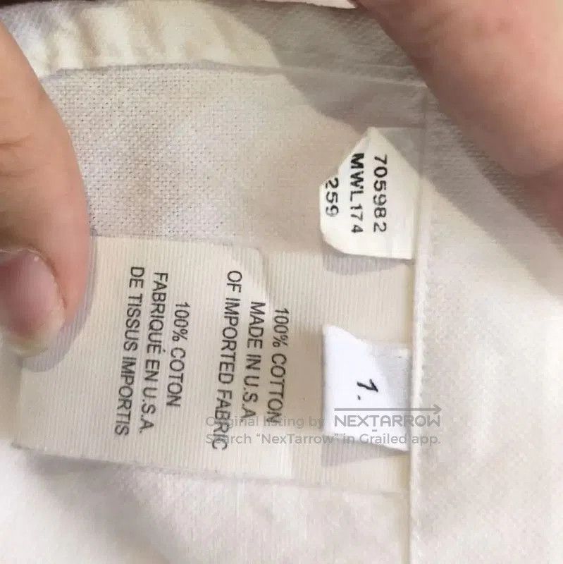 Thom Browne Thom Browne White Cotton Women's Shirt . Size M / US 6-8 / IT 42-44 - 6 Thumbnail