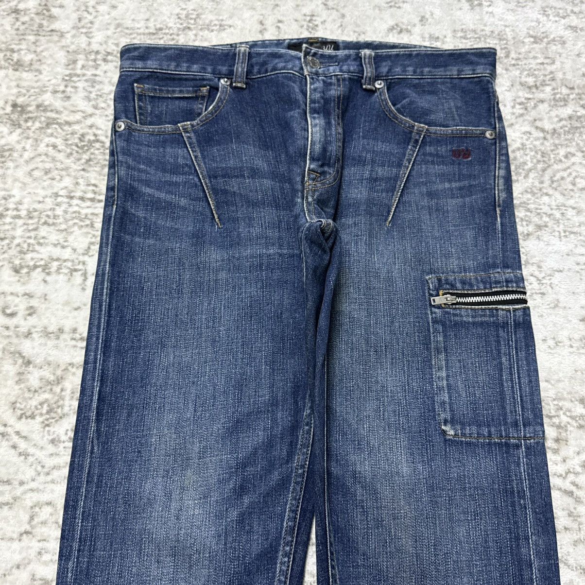 Undercover × Uniqlo Undercover Uniqlo Skinny Slim Cargo Denim Pants Size US 28 / EU 44 - 2 Thumbnail
