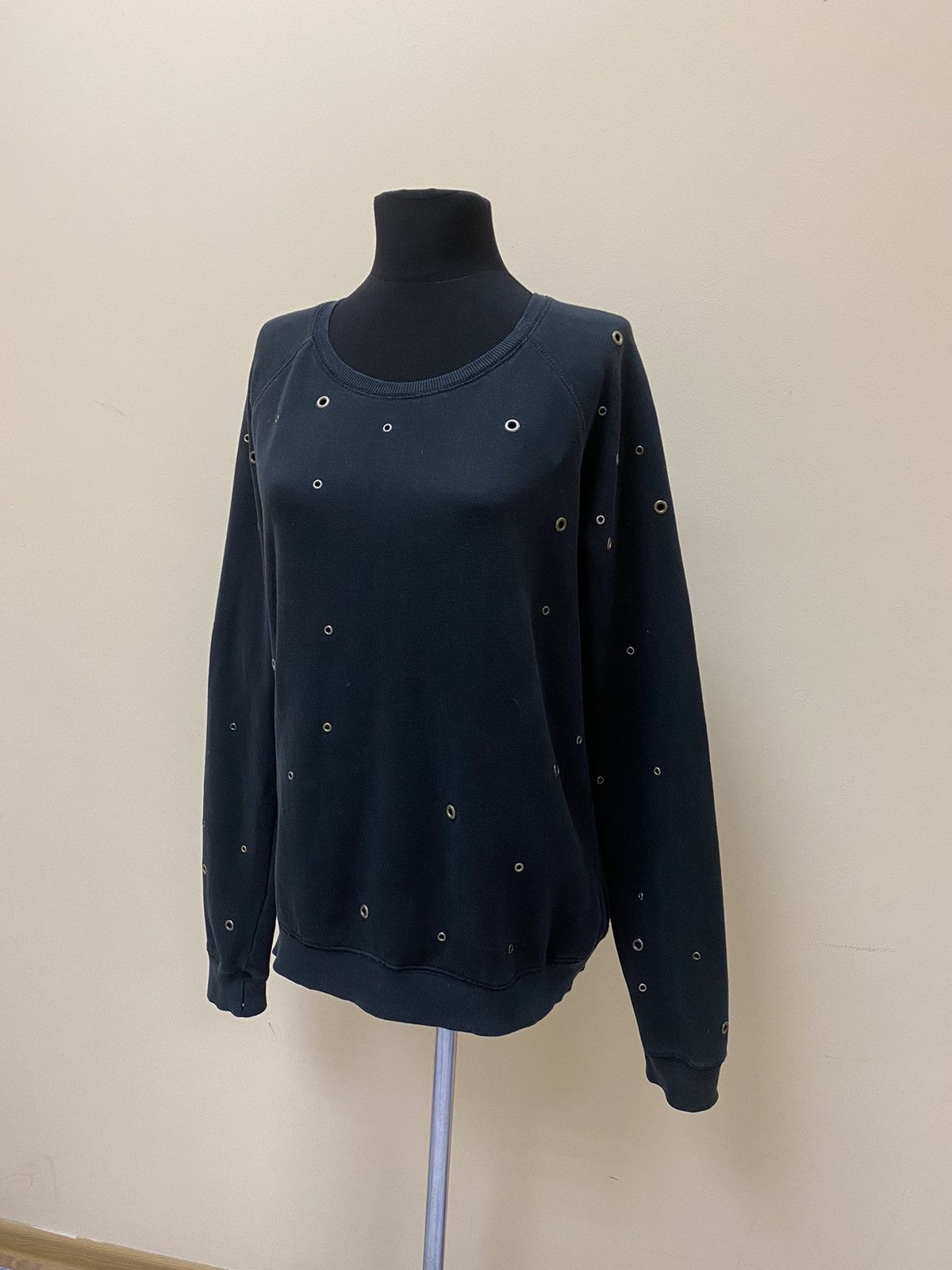 Zadig & Voltaire Zadig Voltaire Womens Black Designer Long Sleeve Sweatshirt Size M / US 6-8 / IT 42-44 - 3 Thumbnail