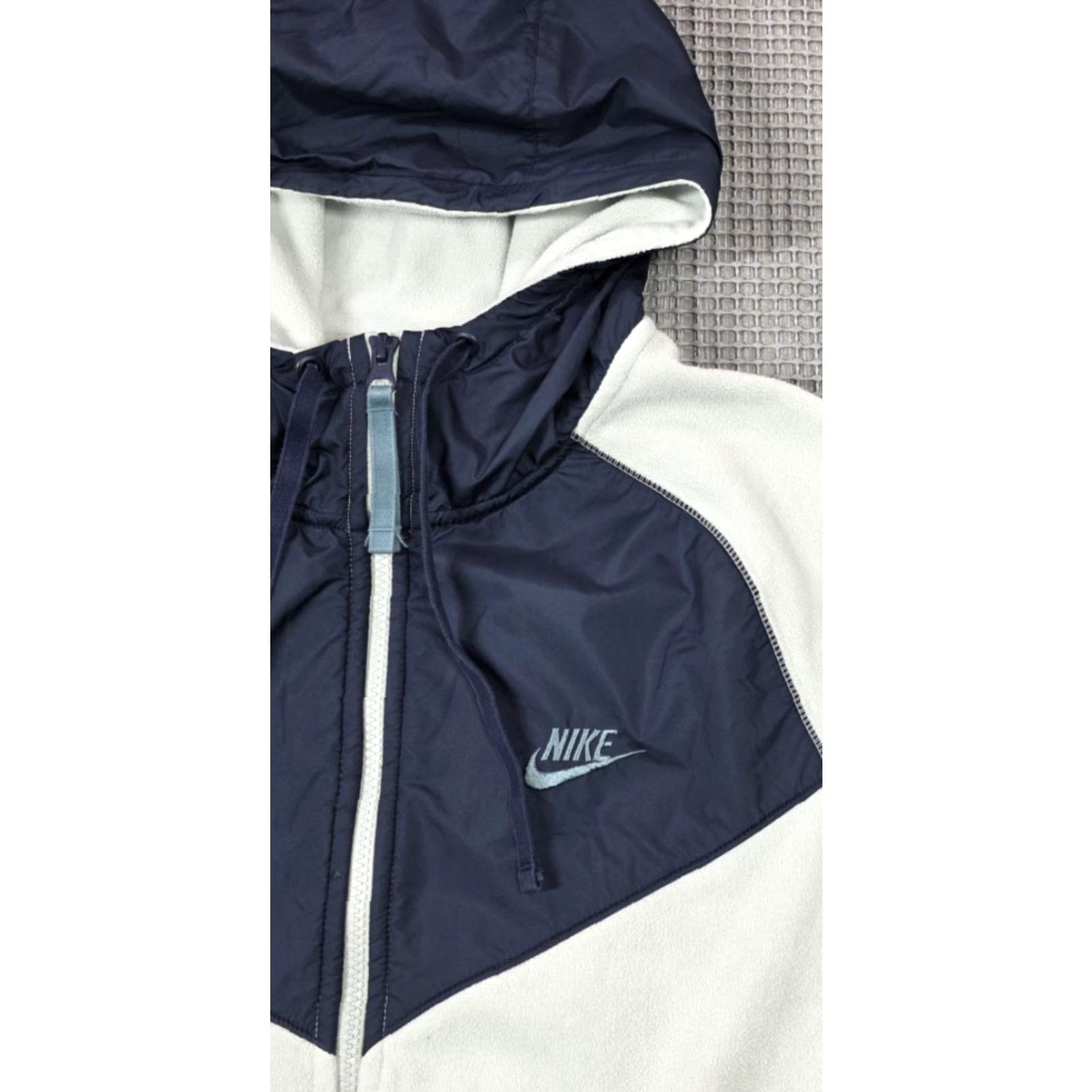 Nike **Nike Mens Blue Windrunner Hoodie Full Zip Polar Fleece Jacket L** User: **Nike Mens Blue Windrunner Full Zip Hoodie Polar Fleece Jacket L** Size US L / EU 52-54 / 3 - 6 Thumbnail