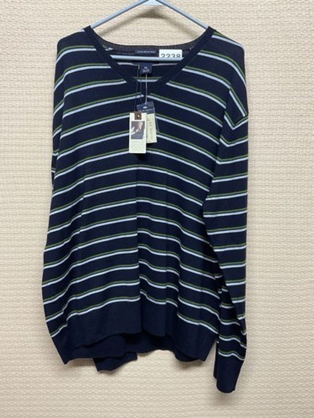 Daniel Cremieux NWT Daniel Cremieux Classics Wool VNeck Sweater Men Size 2XL Size US XXL / EU 58 / 5 - 1 Thumbnail