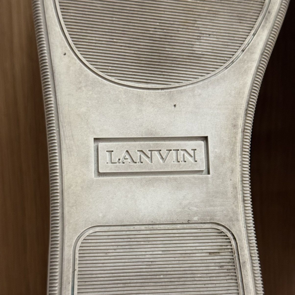Lanvin Lanvin DBB1 Black Textured Leather Sneakers Mens UK12/US13 Size US 13 / EU 46 - 10 Thumbnail