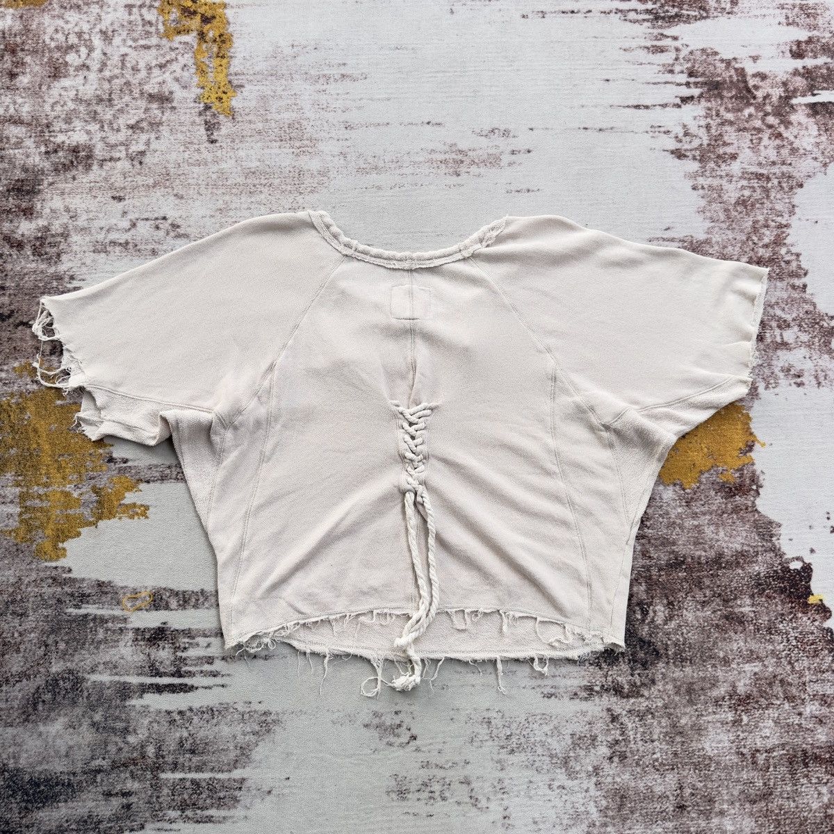 Billabong BILLABONG VINTAGE CROPPED DISTRESS RIPPED EAGLE PRINT Size M / US 6-8 / IT 42-44 - 7 Thumbnail