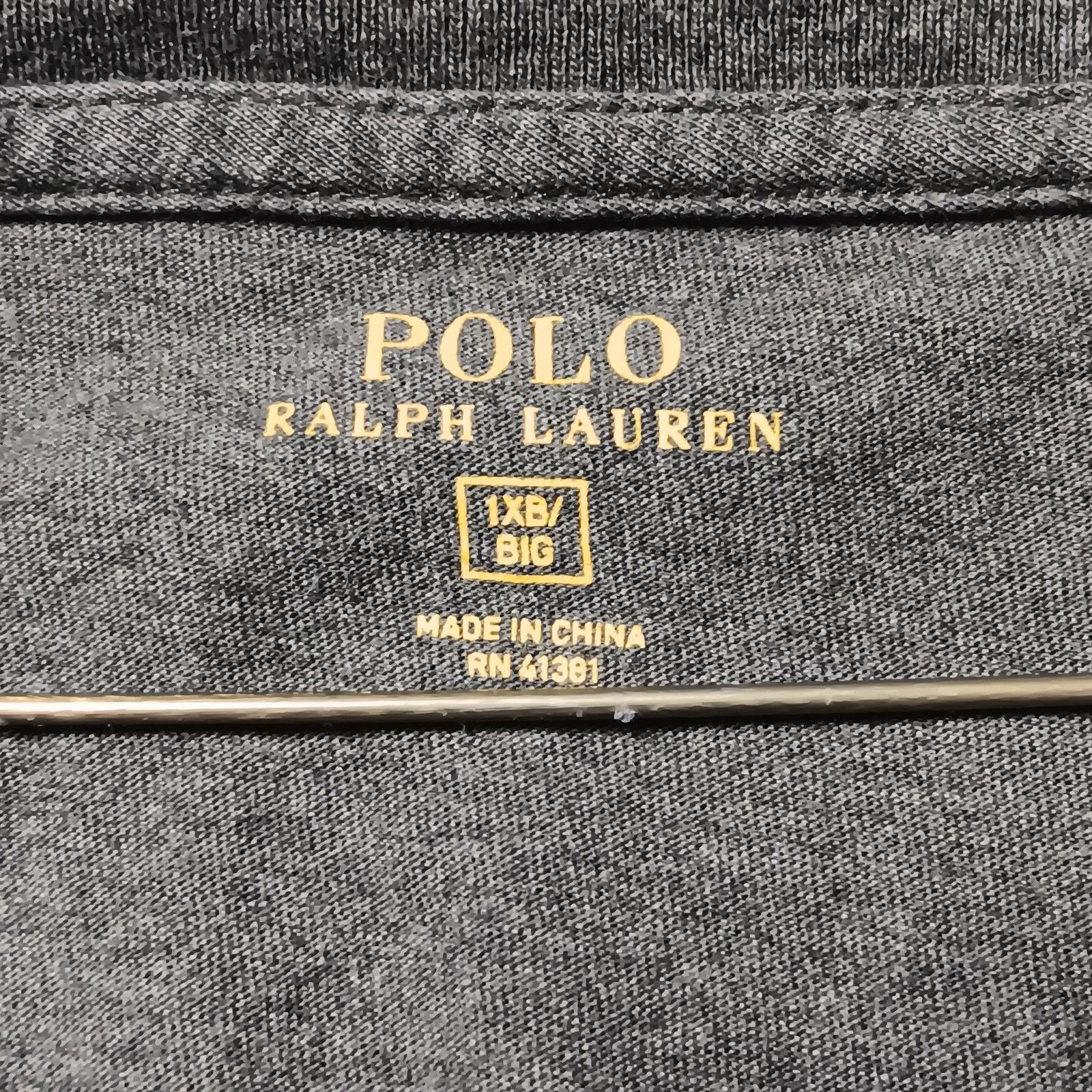 Polo Ralph Lauren Polo Ralph Lauren Men’s T-Shirt Gray Size XL Classic Fit Size US XL / EU 56 / 4 - 4 Thumbnail