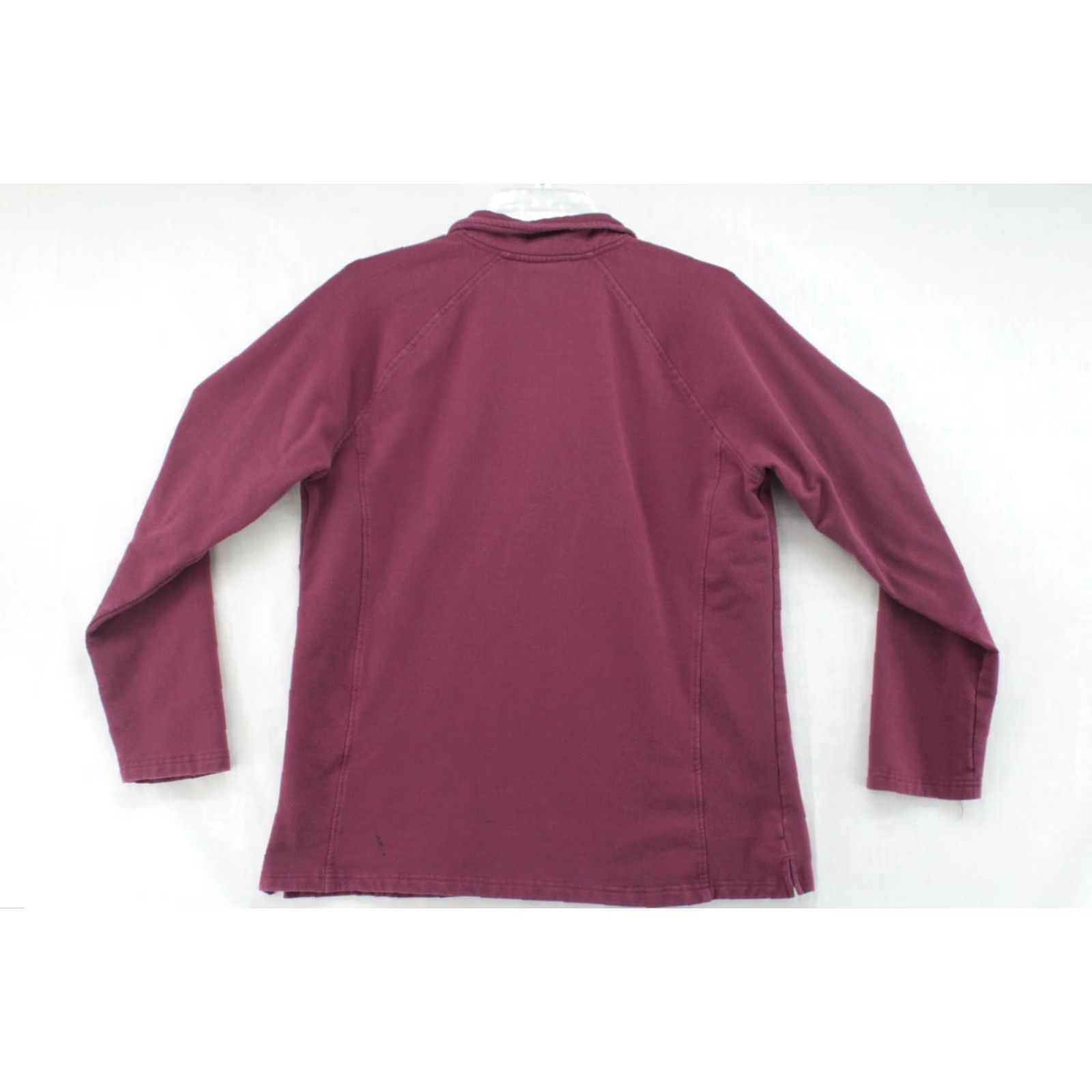 Ariat Ariat Quarter Zip Sweatshirt Women’s Large Maroon Pullover Preppy Modern Size L / US 10 / IT 46 - 5 Thumbnail