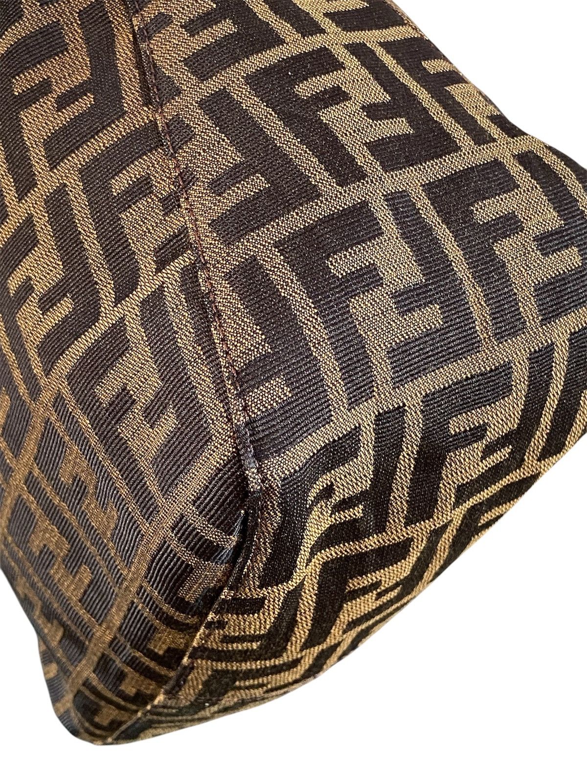 Fendi RARE Vintage Fendi Zucca Double Flap Shoulder Bag Size ONE SIZE - 8 Thumbnail