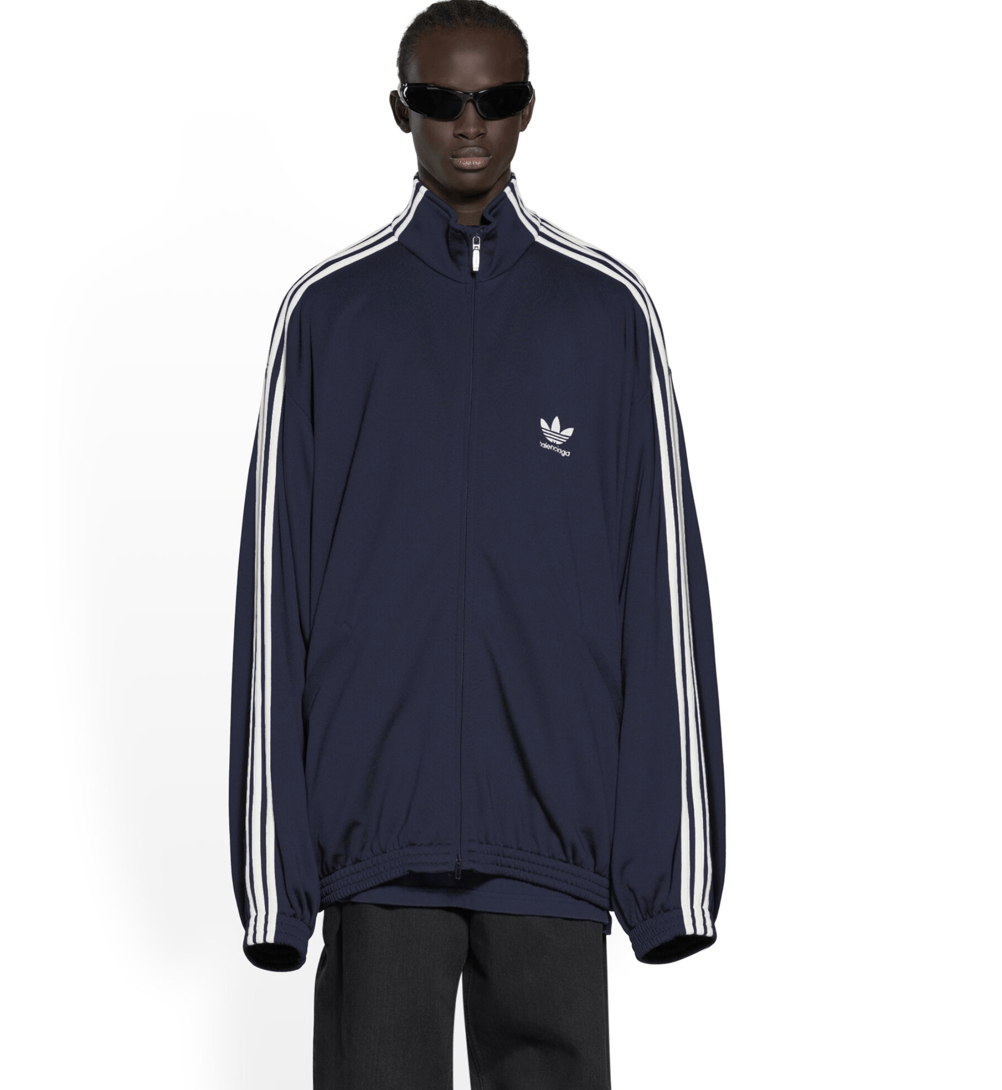 Adidas × Balenciaga 2023SS BALENCIAGA adidas track jacket NAVY size2 Size US M / EU 48-50 / 2 - 4 Thumbnail