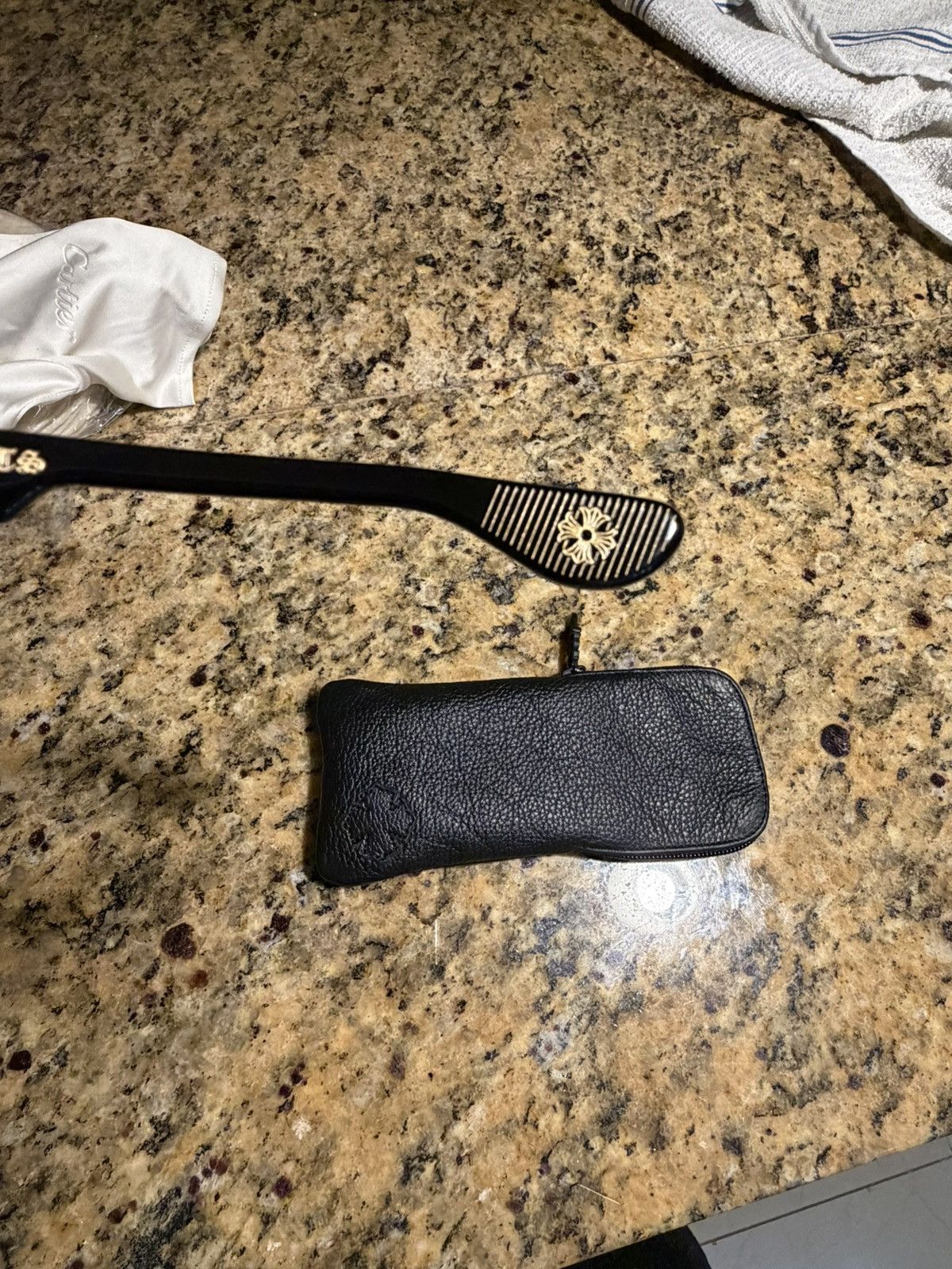 Chrome Hearts Chrome Hearts Box Officer Sunglasses Size ONE SIZE - 8 Thumbnail