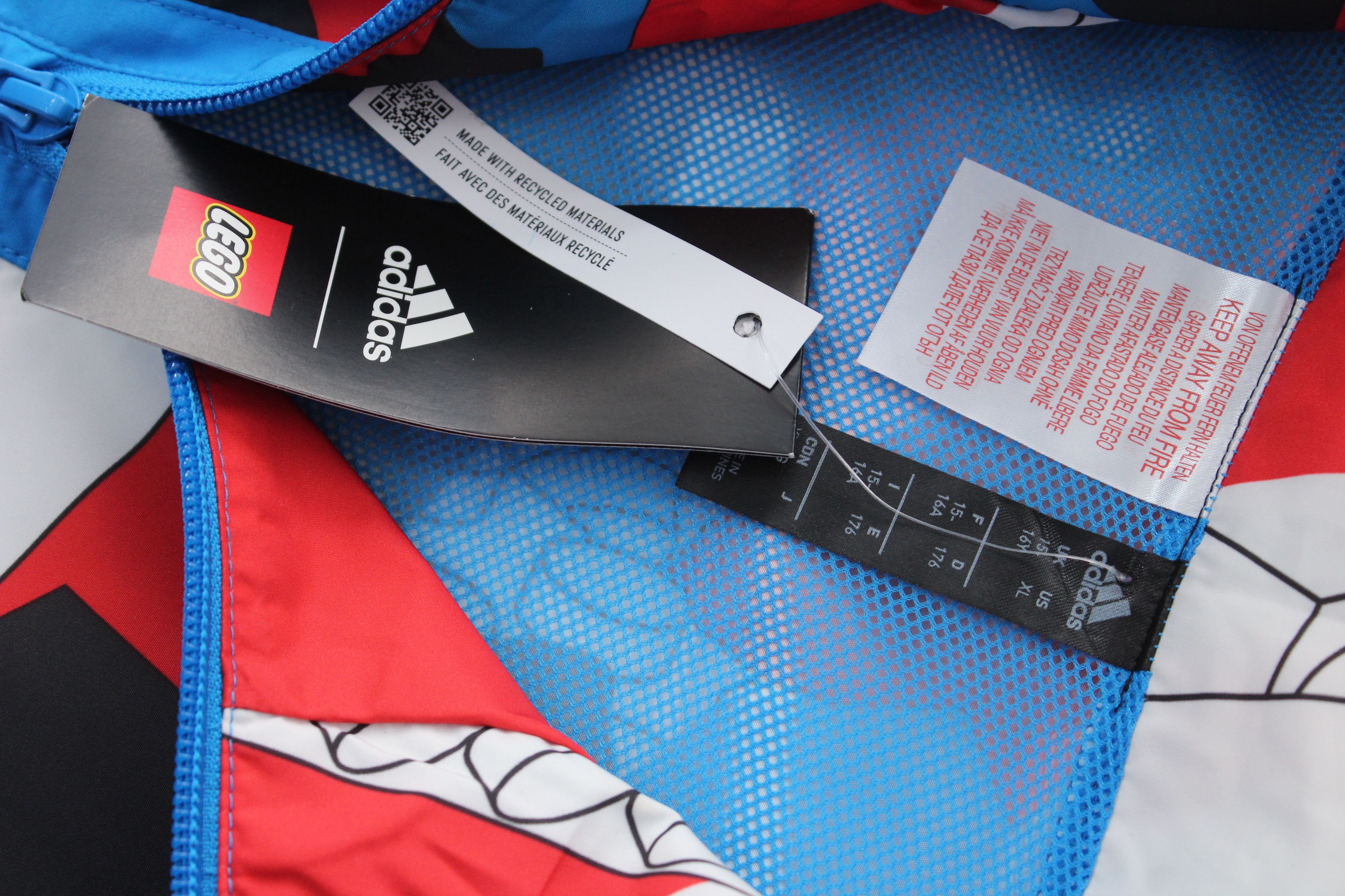 Adidas Adidas x LEGO Training Windbreaker Anorak Jacket Size US M / EU 48-50 / 2 - 7 Thumbnail