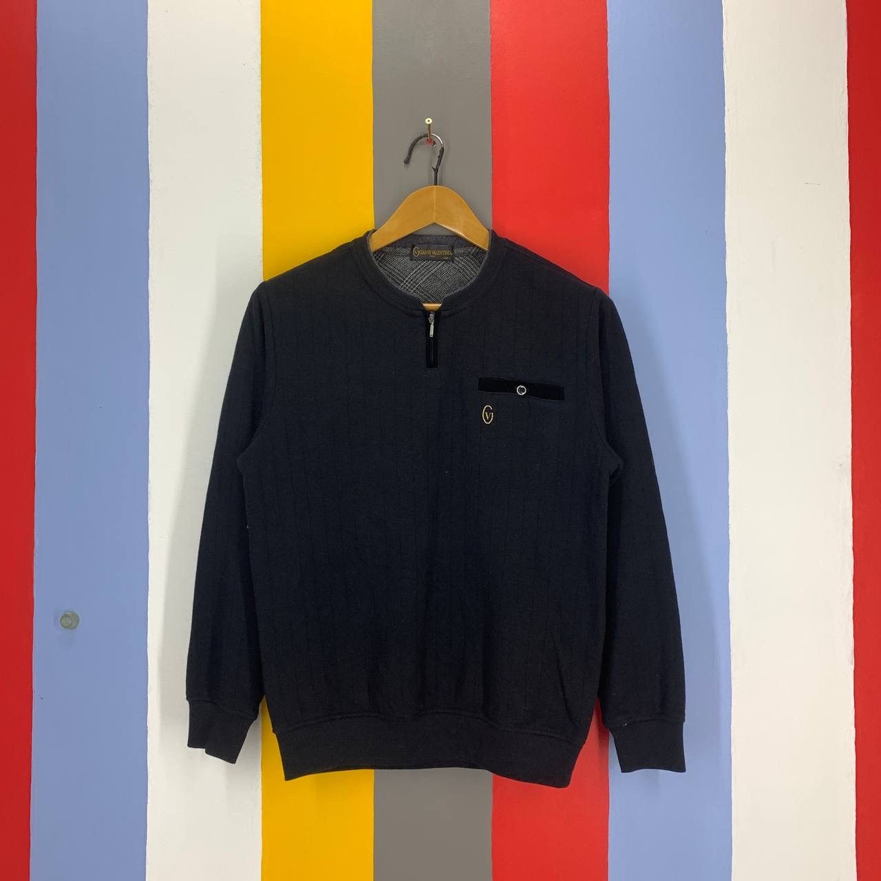 Gianni Valentino GIANNI VALENTINO Single Pocket Sweatshirt #2449/AJ Size US M / EU 48-50 / 2 - 1 Thumbnail