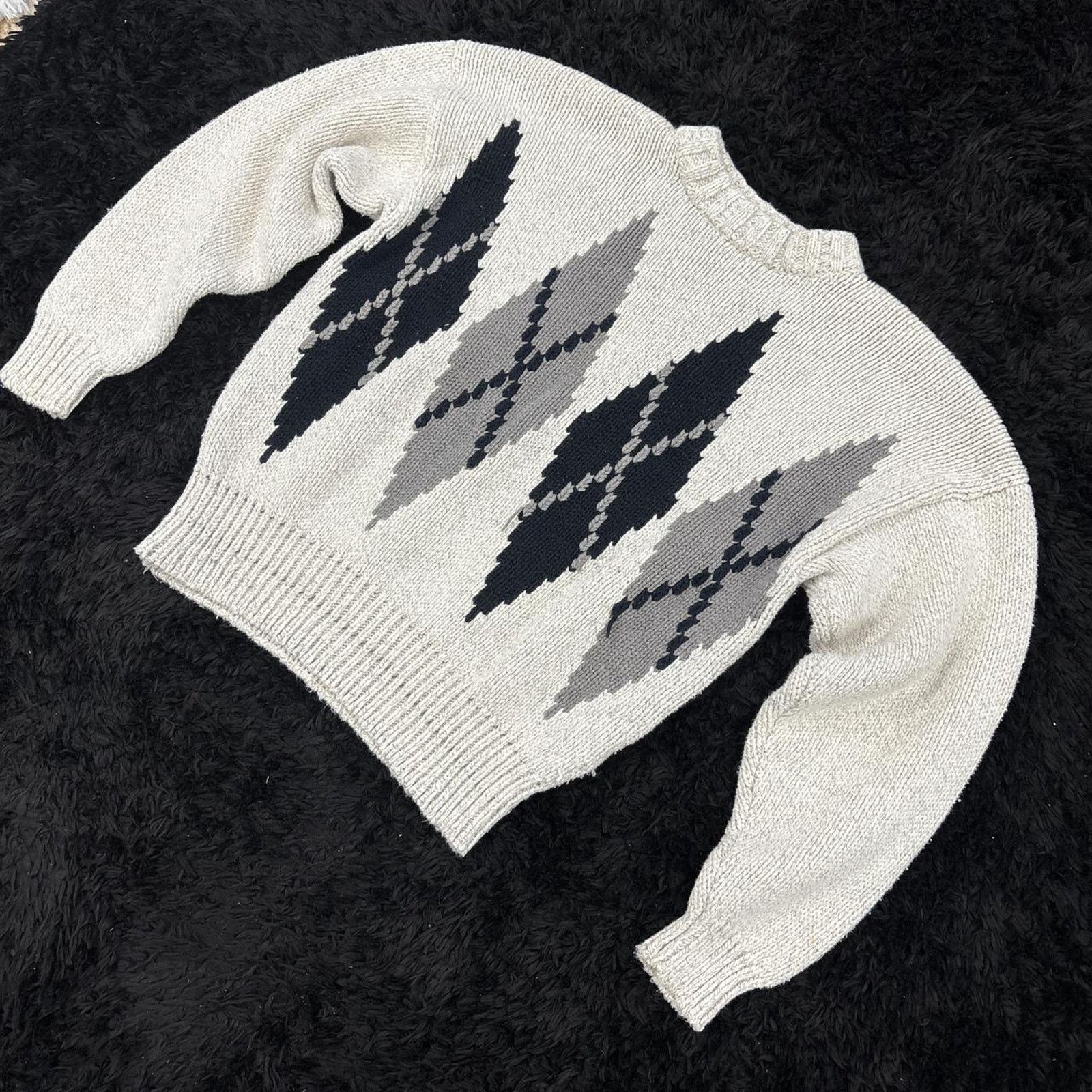 Other Womens argyle patterned sweater Size M / US 6-8 / IT 42-44 - 2 Thumbnail