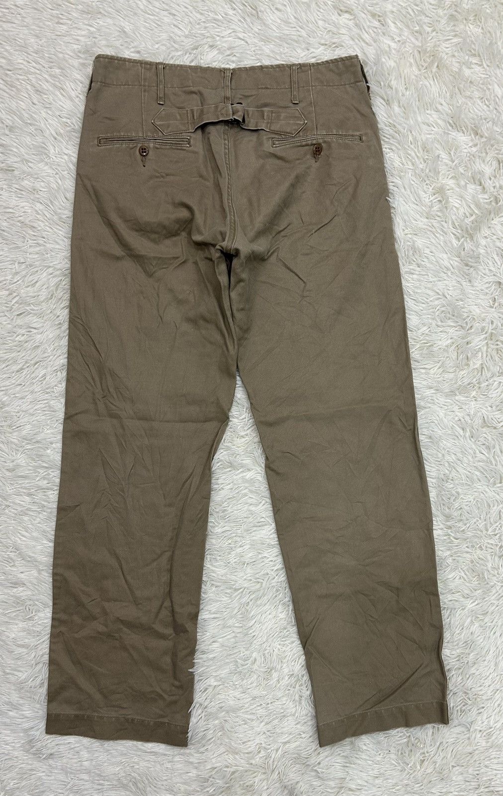Japanese Brand Japanese Brand Omnigod Distressed Cotton Trousers Pants Size US 30 / EU 46 - 4 Thumbnail