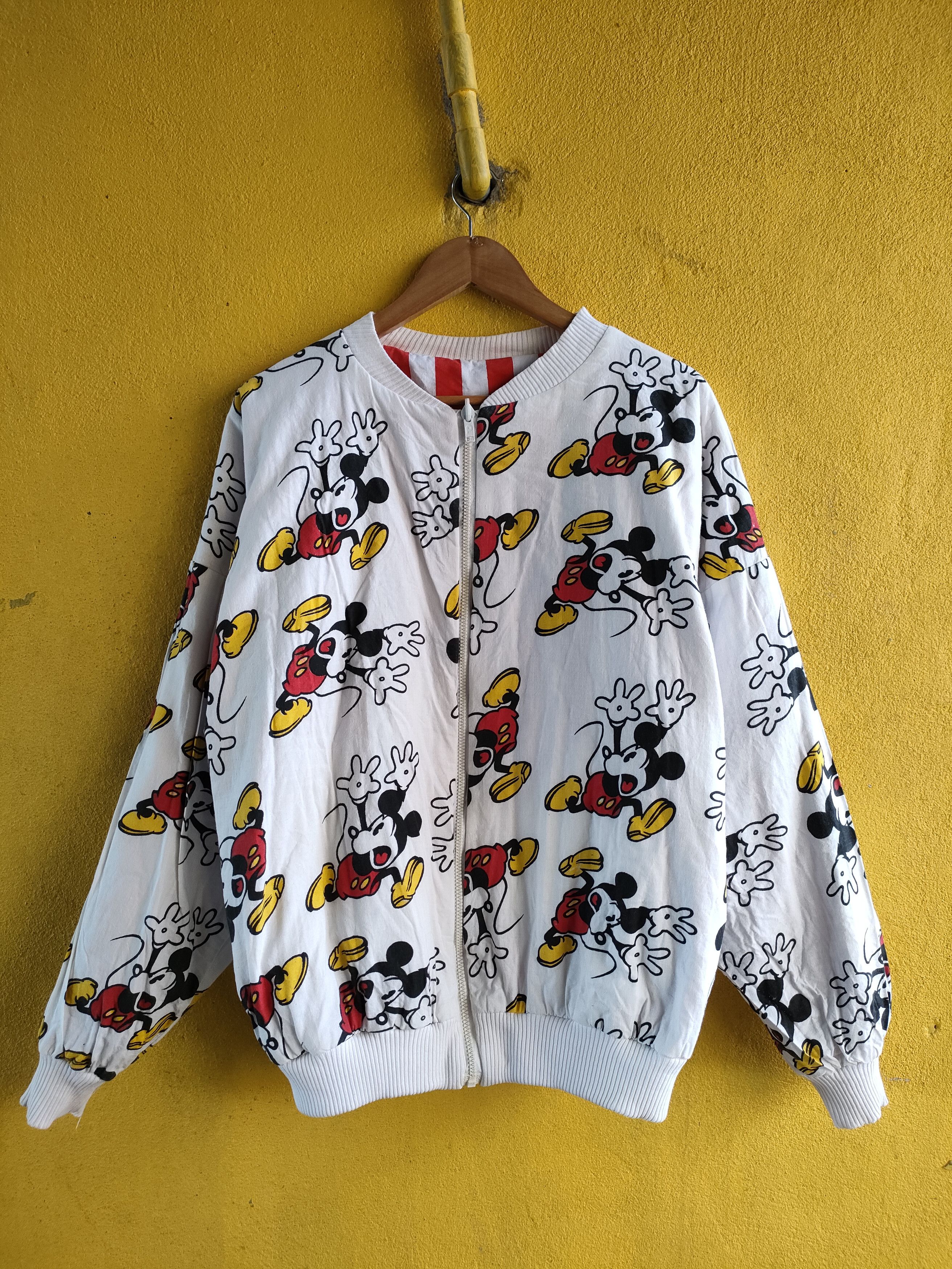 Mickey Mouse × Vintage Vintage Mickey Mouse Reversible Jacket Size US L / EU 52-54 / 3 - 10 Thumbnail