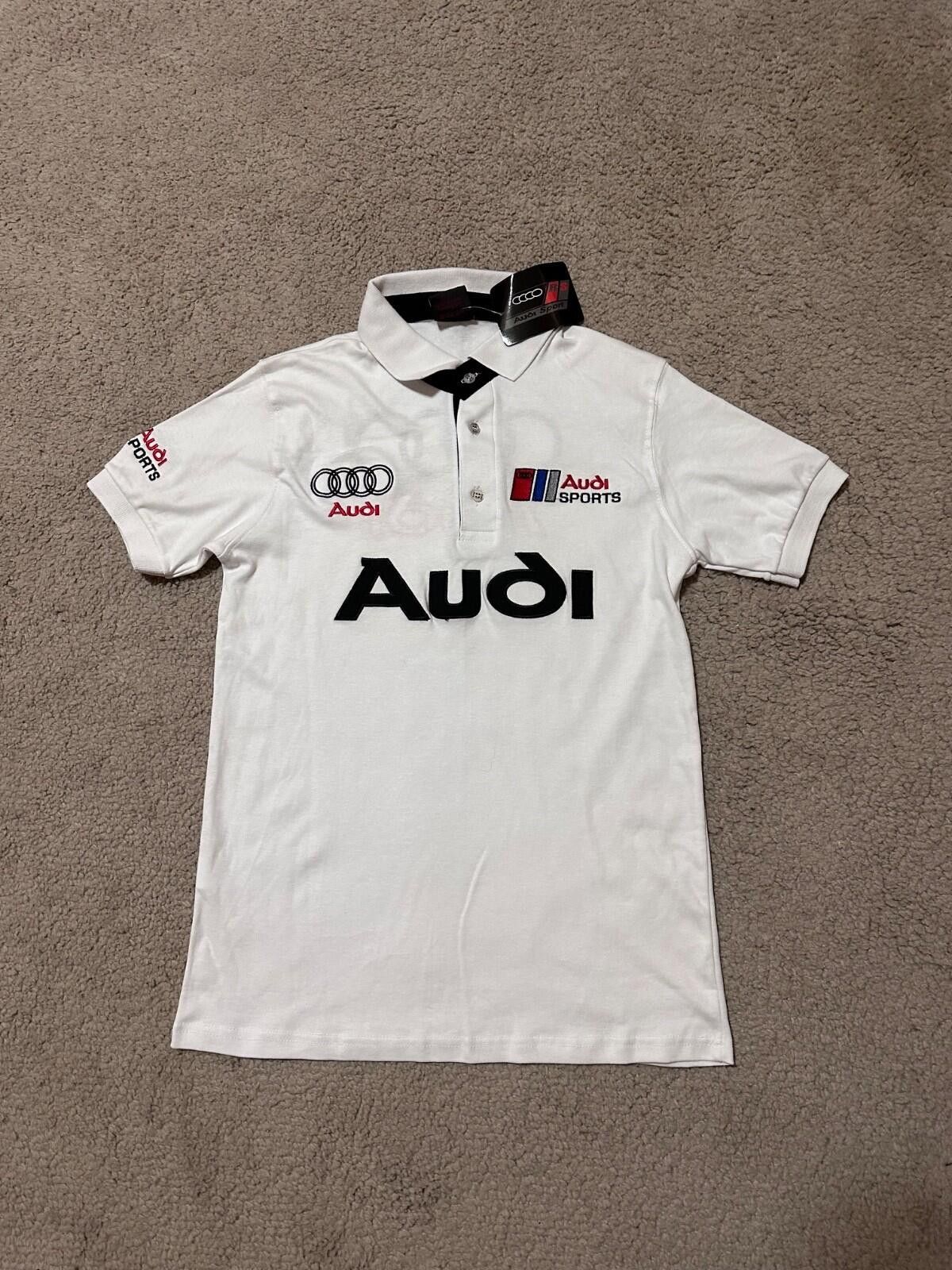 Audi Audi Sports Racing Polo T-Shirt Embroidered size M Size US M / EU 48-50 / 2 - 1 Thumbnail