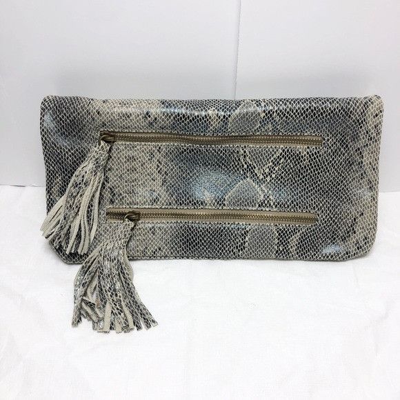 Other Romygold Snakeskin Tassel Clutch Purse Handbag Bag Size ONE SIZE - 2 Thumbnail