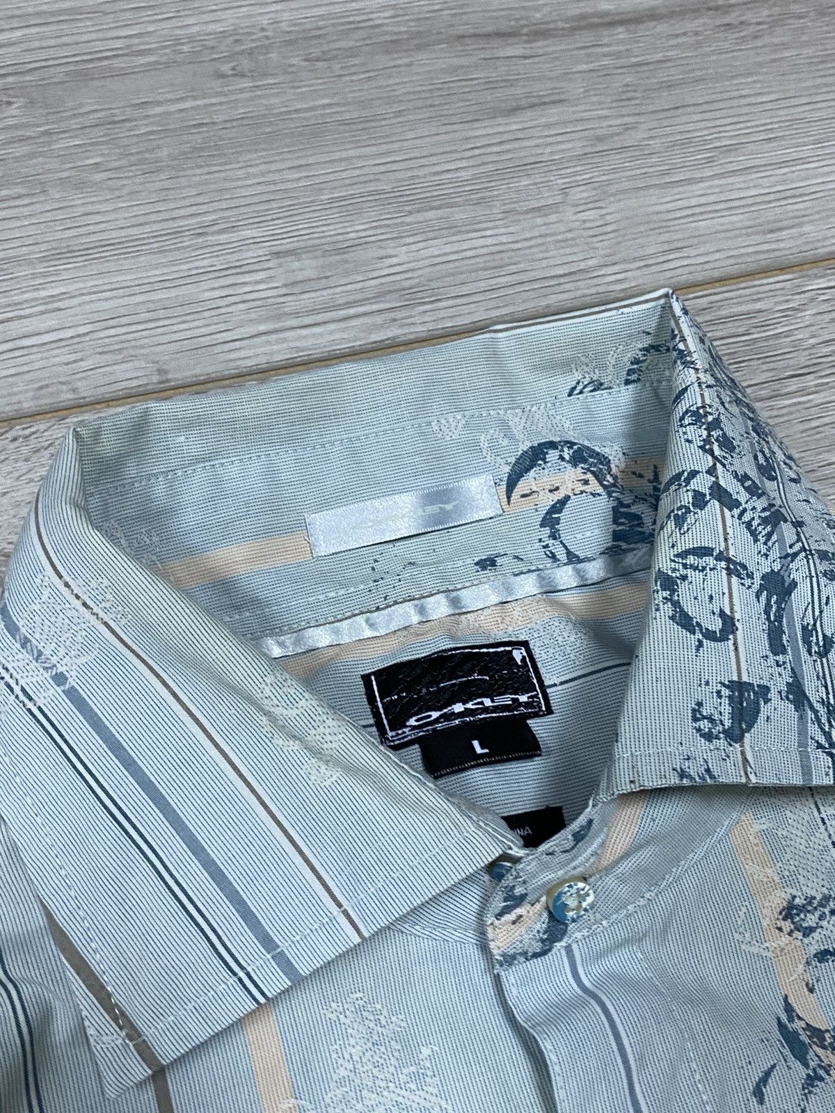 Oakley Oakley vintage monogram brown shirt Size US L / EU 52-54 / 3 - 4 Thumbnail