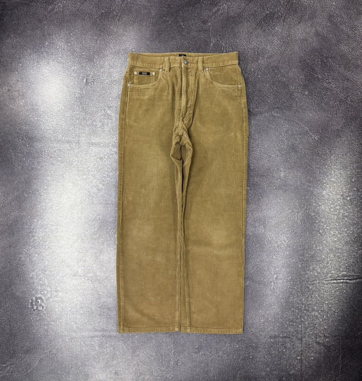 Hugo Boss Vintage 90s Hugo Boss Corduroy Rare Straight Fit Pants Jeans Size US 30 / EU 46 - 1 Thumbnail