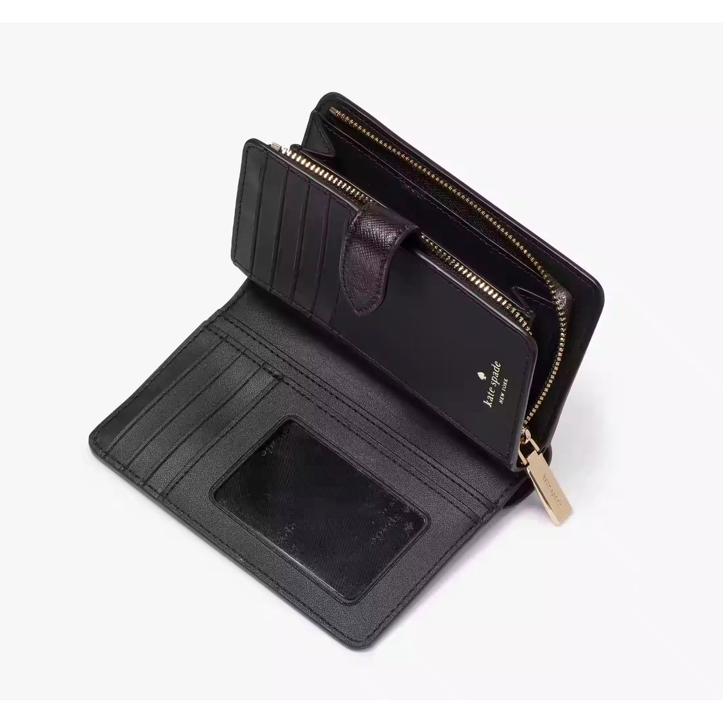 Kate Spade Kate Spade Madison Rose Toss Printed Medium Bifold Wallet Size ONE SIZE - 4 Thumbnail