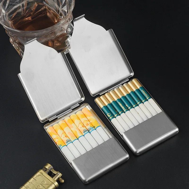 Other Cigarette Box Storage Case Portable Gift For Him Size ONE SIZE - 4 Thumbnail
