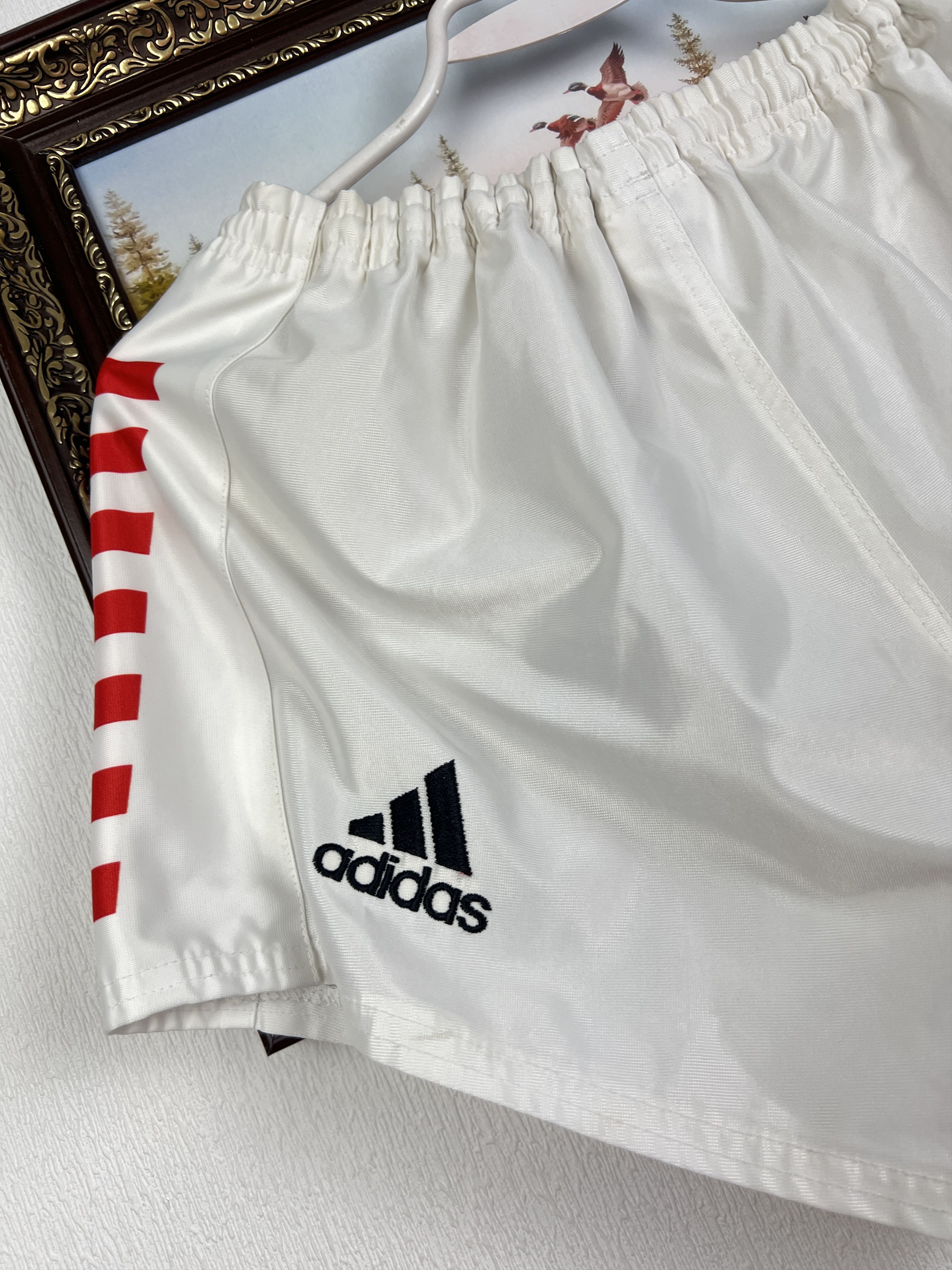 Adidas Vintage Adidas St George Illawarra Dragons NRL Shorts Rugby Size US 36 / EU 52 - 10 Thumbnail