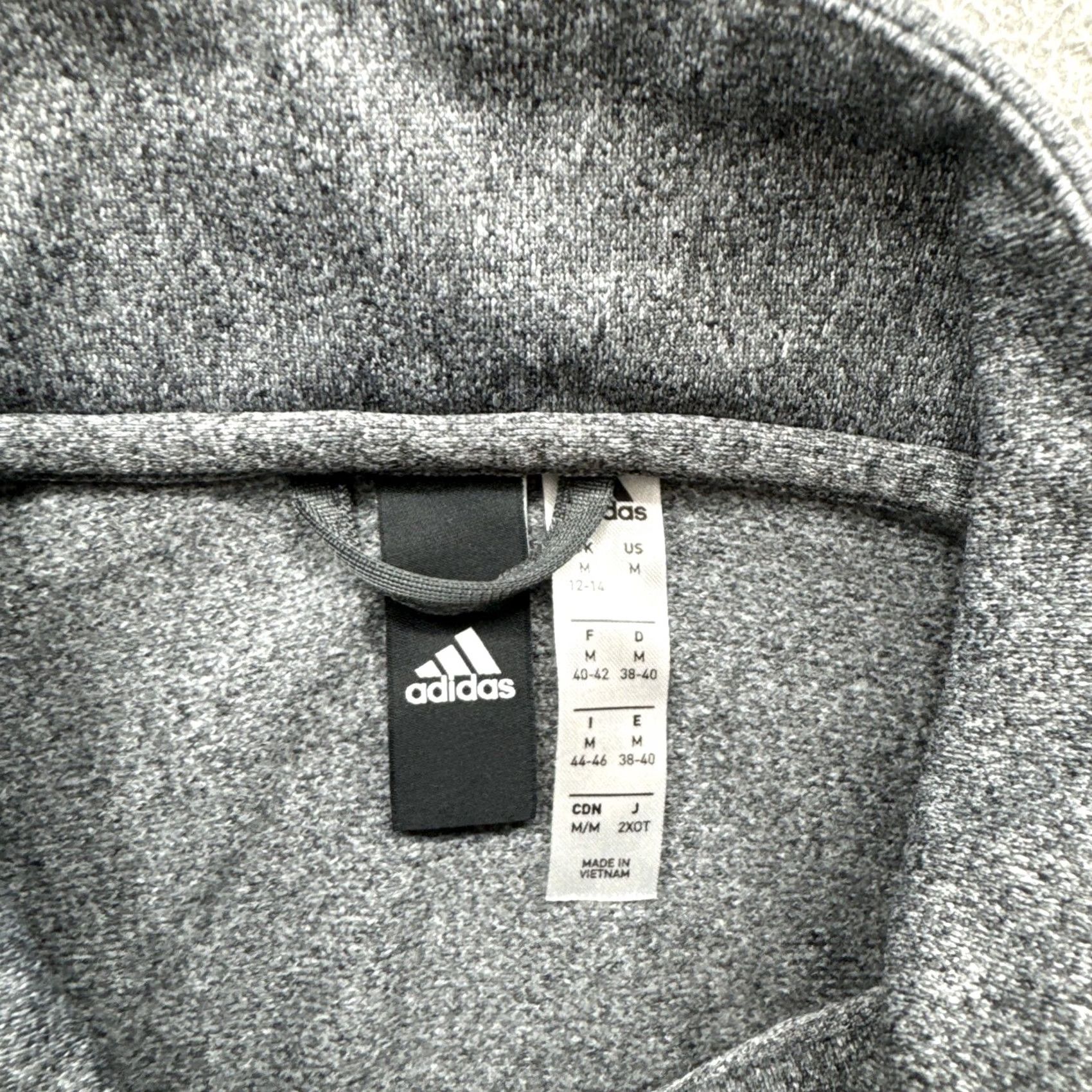 Adidas Adidas Women’s Essentials 3-Stripe Classic Track Jacket Gray Mint Green M Jacket Women Athletic Running & Jogging Multicolor Striped 3 White Stripes Size M / US 6-8 / IT 42-44 - 3 Thumbnail