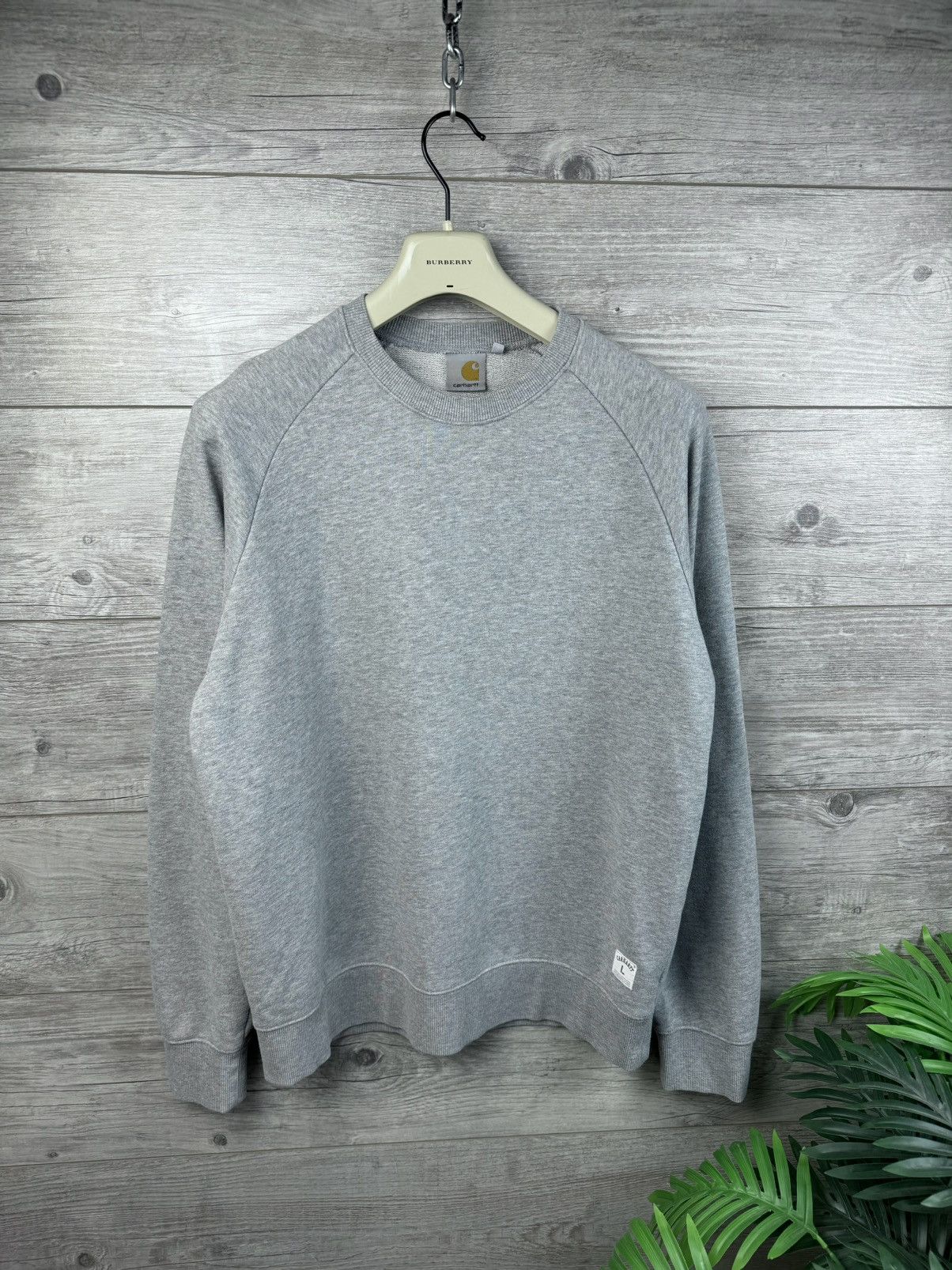 Carhartt Carhartt Holbrook Sweat Sweatshirt USA style size L Size US L / EU 52-54 / 3 - 4 Thumbnail