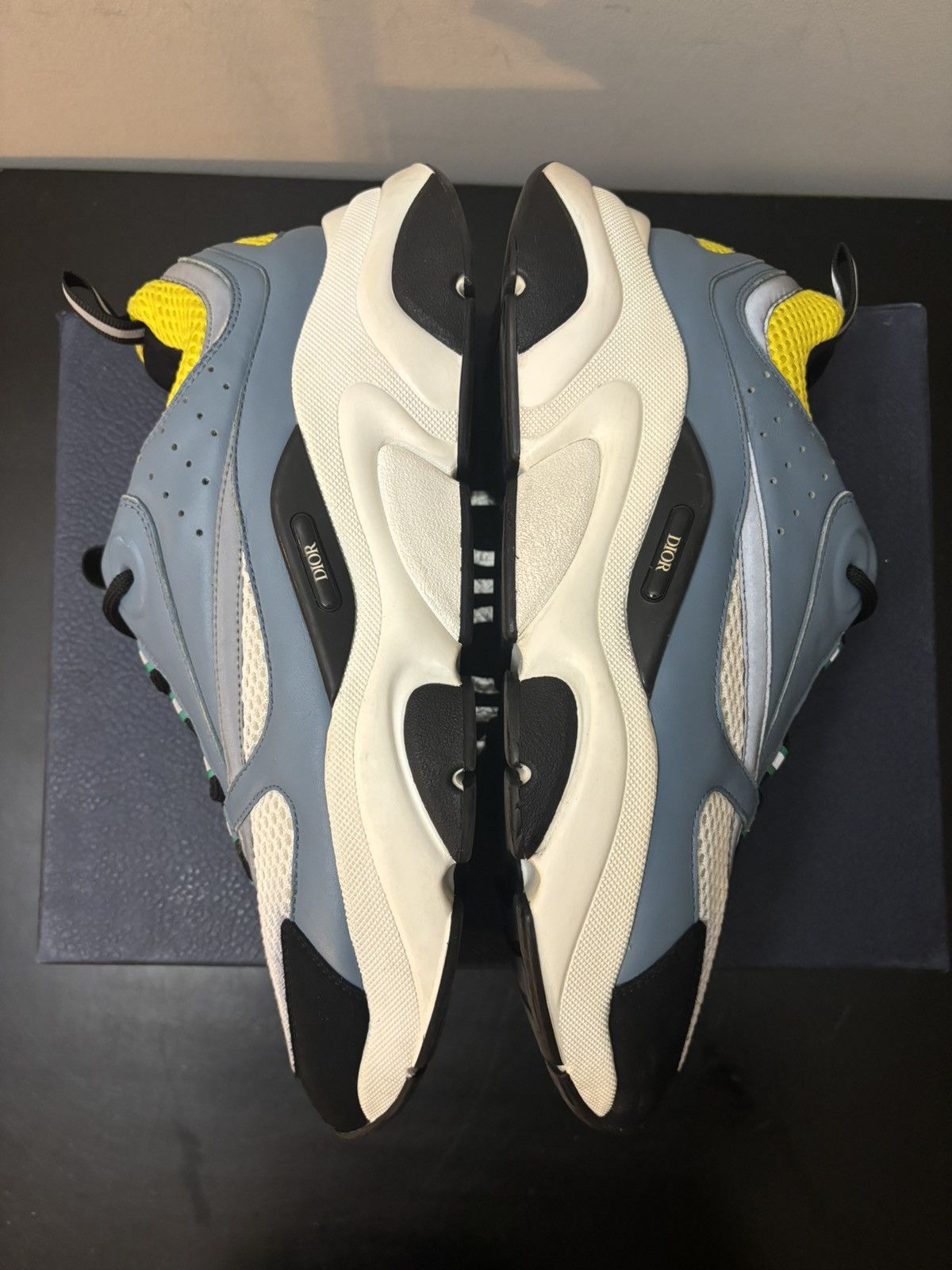 Dior Dior B22 Blue Yellow Size US 12 / EU 45 - 5 Thumbnail