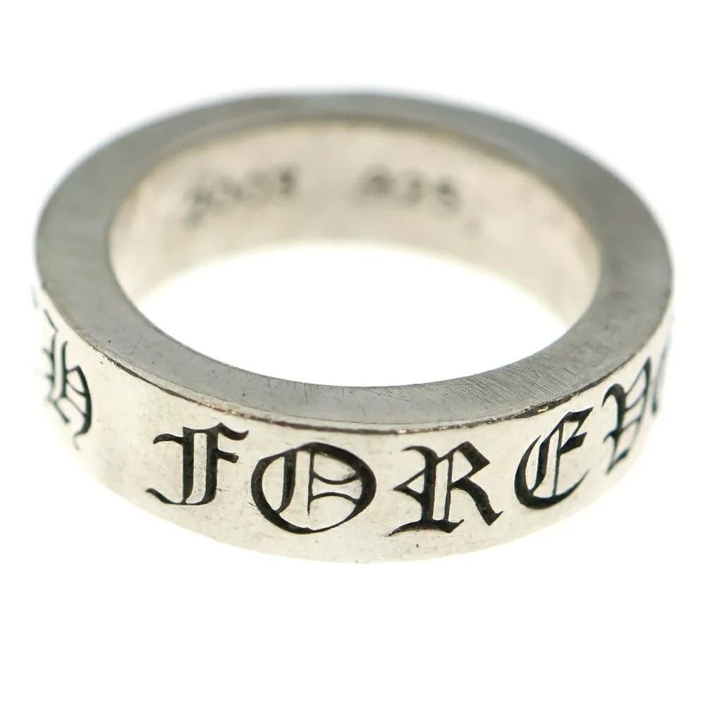 Chrome Hearts US 6 CHROME HEARTS FOREVER 6mm SPACER RING SILVER Size ONE SIZE - 1 Thumbnail