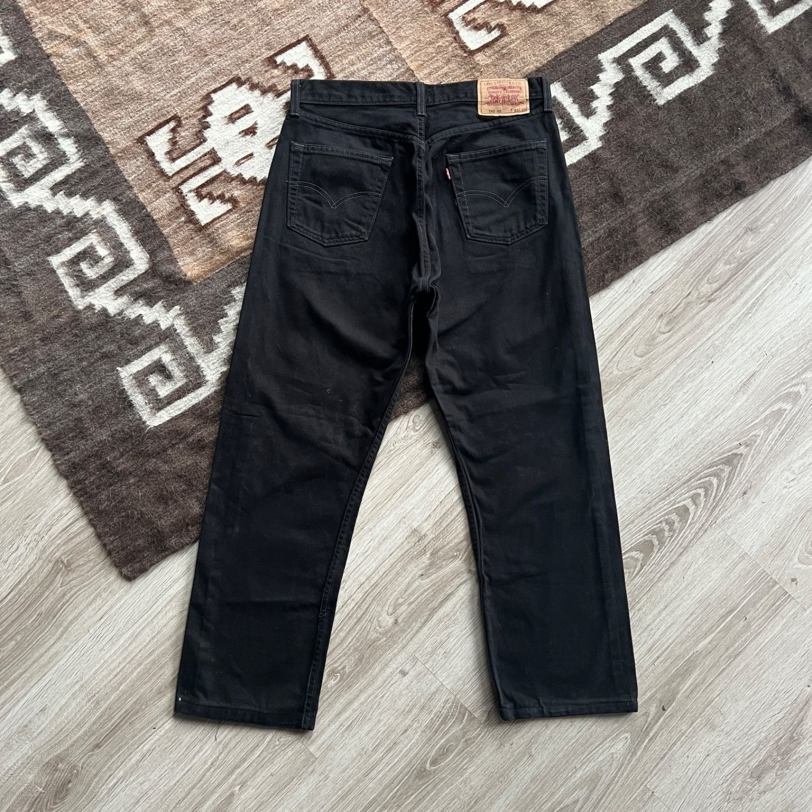 Levi's Levi’s 590 Vintage 90s Straight Denim Jeans 9624AC Size US 32 / EU 48 - 1 Thumbnail
