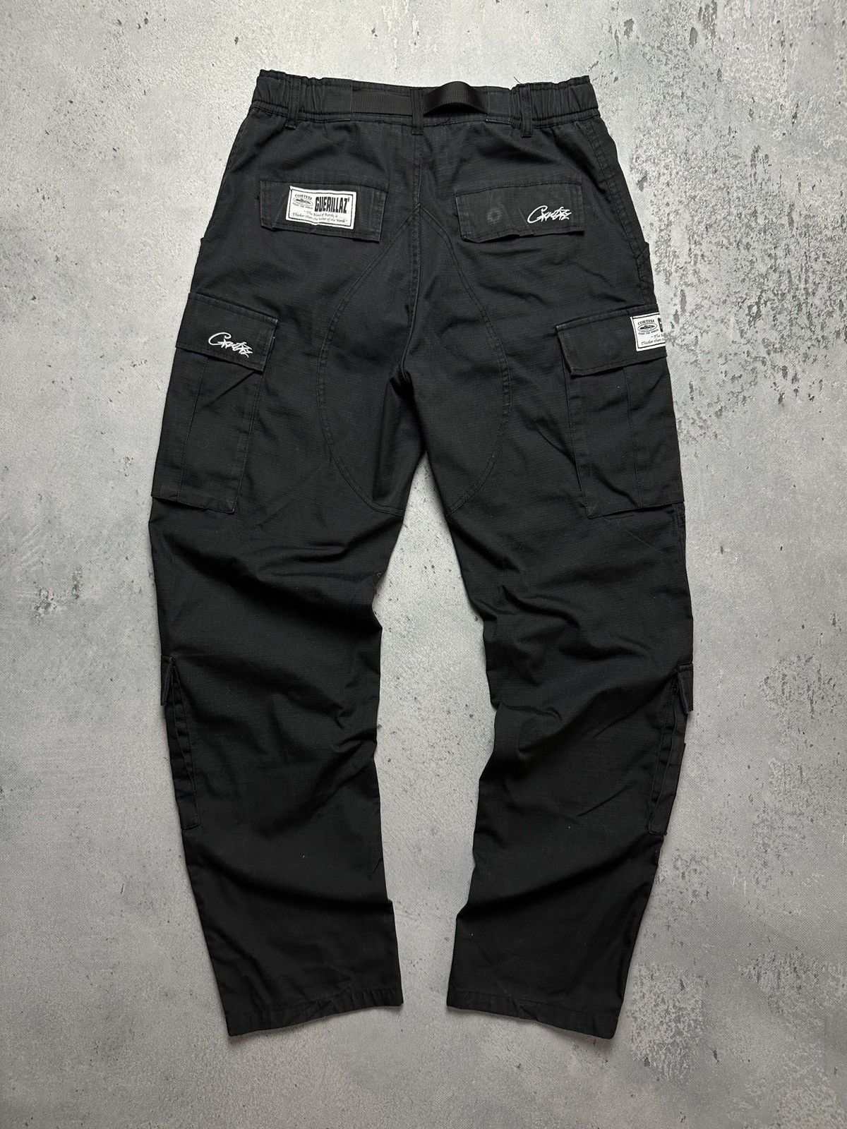 Corteiz Corteiz Rules The World RTW Guerillaz Cargo Pants y2k Drill Size US 32 / EU 48 - 2 Thumbnail